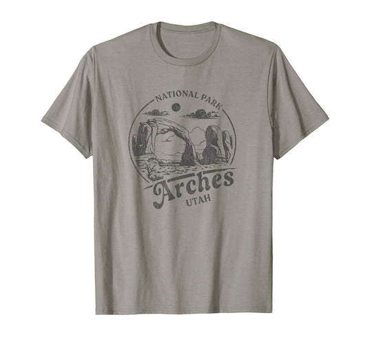 Arches Utah National Park T-Shirt - Custom Art Print Men Women - T-Shirt, Sweatshirt, Hoodie