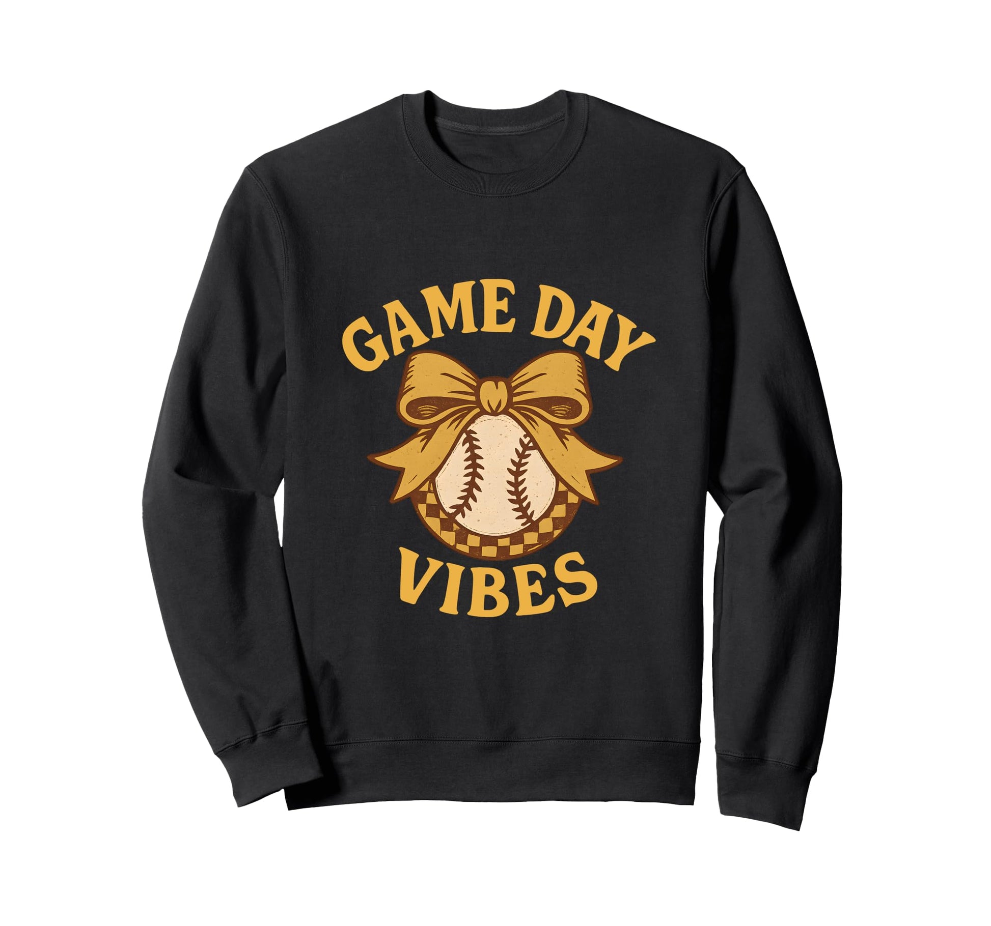 Game Day Vibes Baseball Lovers Sweatshirt - Minimalist Print Men Women - T-Shirt, Sweatshirt, Hoodie