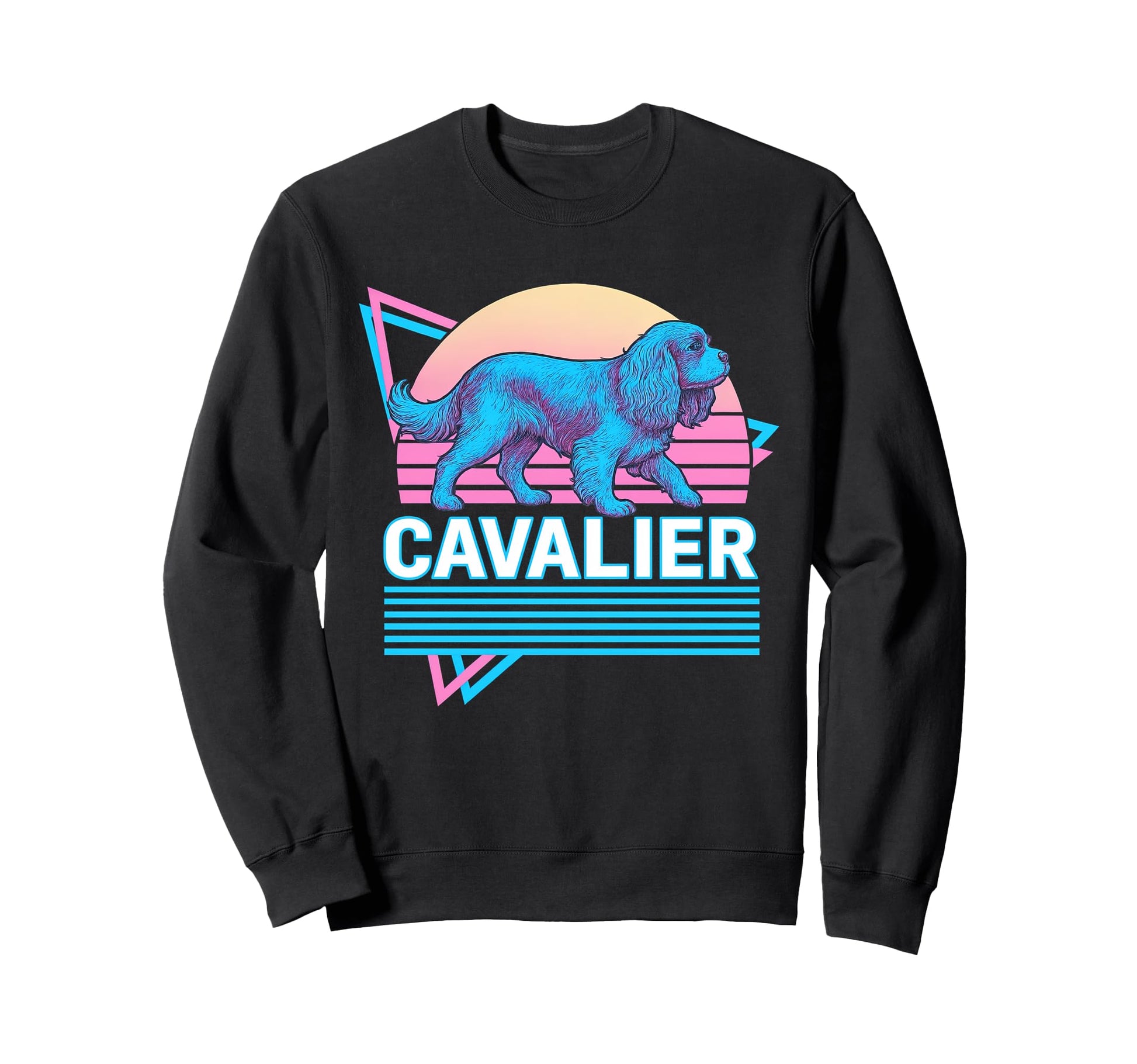 Cavalier King Charles Spaniel Sweatshirt - Aesthetic Graphic Unisex - T-Shirt, Sweatshirt, Hoodie