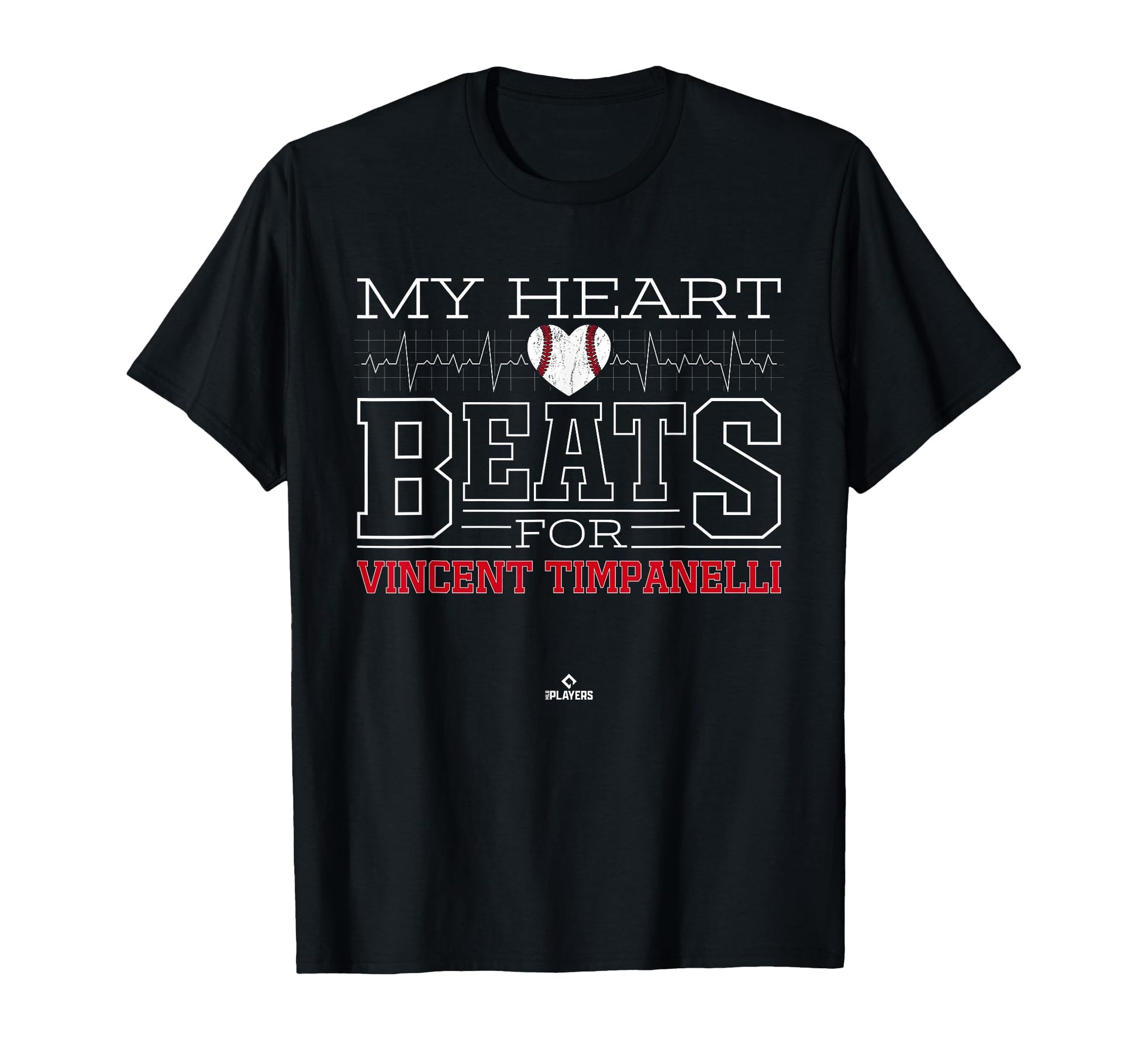 My Heart Beats Vincent Timpanelli T-Shirt - Custom Art Print for Adults - T-Shirt, Sweatshirt, Hoodie