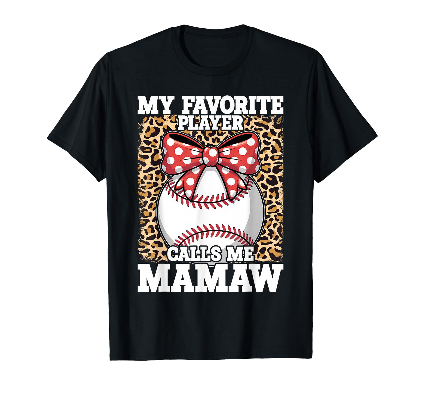 My Favorite Player Calls Me Mamaw T-Shirt - Minimalist Print for Adults - T-Shirt, Sweatshirt, Hoodie