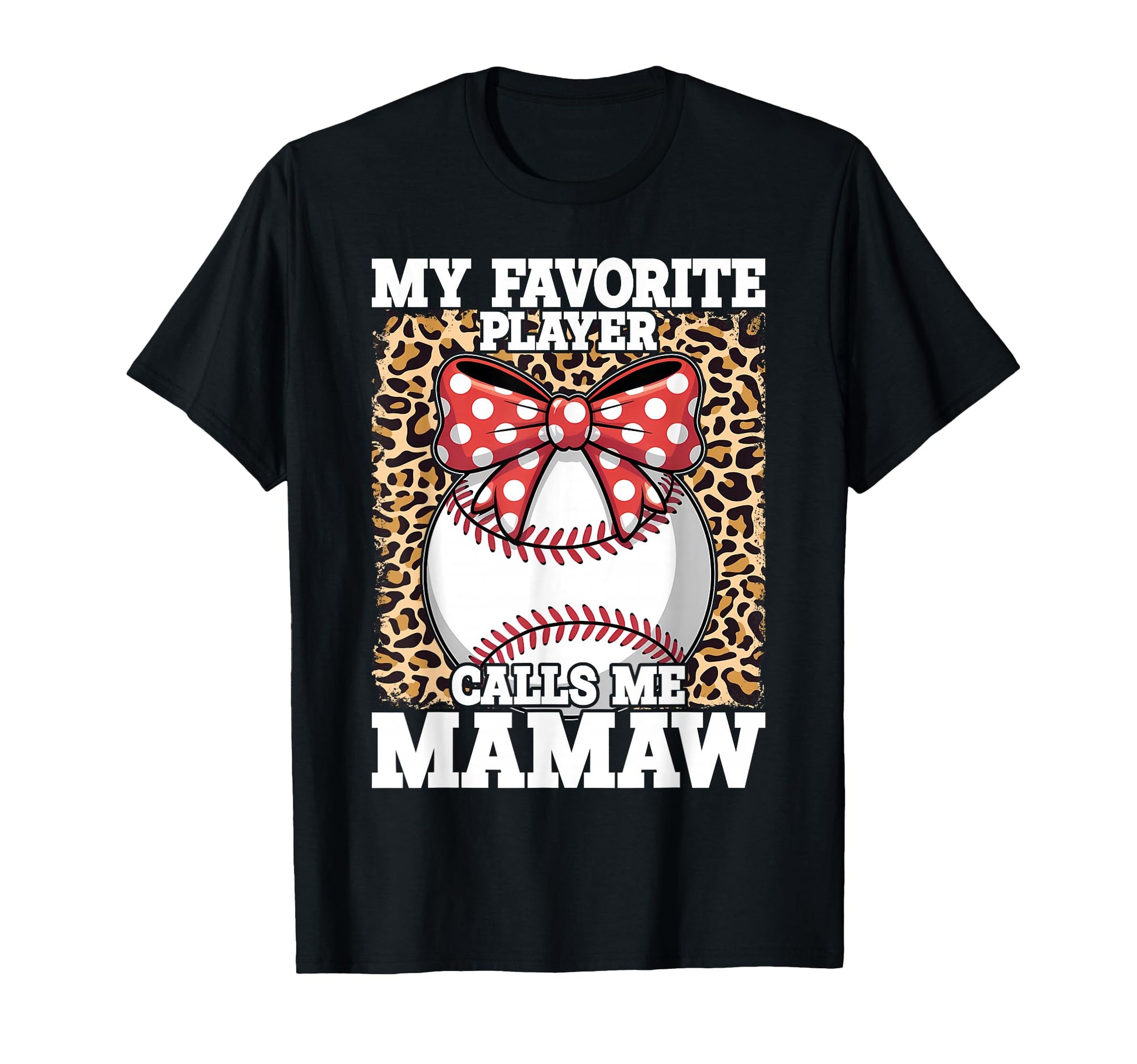 My Favorite Player Calls Me Mamaw T-Shirt - Minimalist Print for Adults - T-Shirt, Sweatshirt, Hoodie