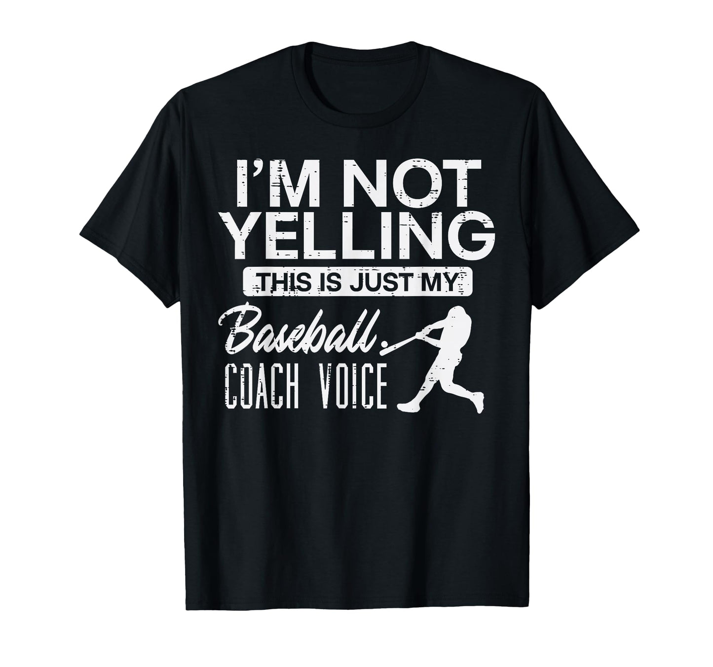 Not Yelling This Is My Baseball T-Shirt - Casual Everyday Wear for Adults - T-Shirt, Sweatshirt, Hoodie