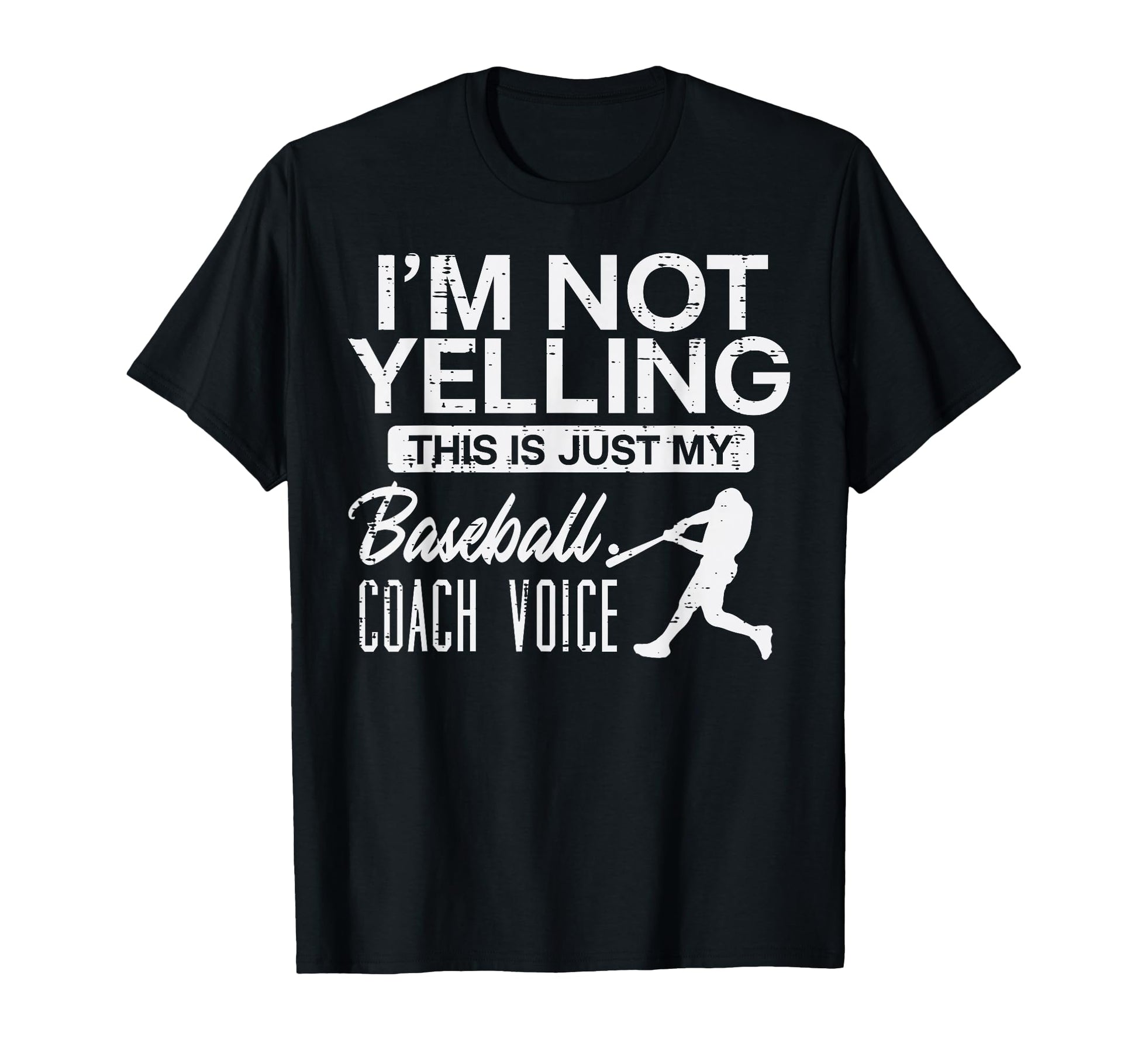 Not Yelling This Is My Baseball T-Shirt - Casual Everyday Wear for Adults - T-Shirt, Sweatshirt, Hoodie