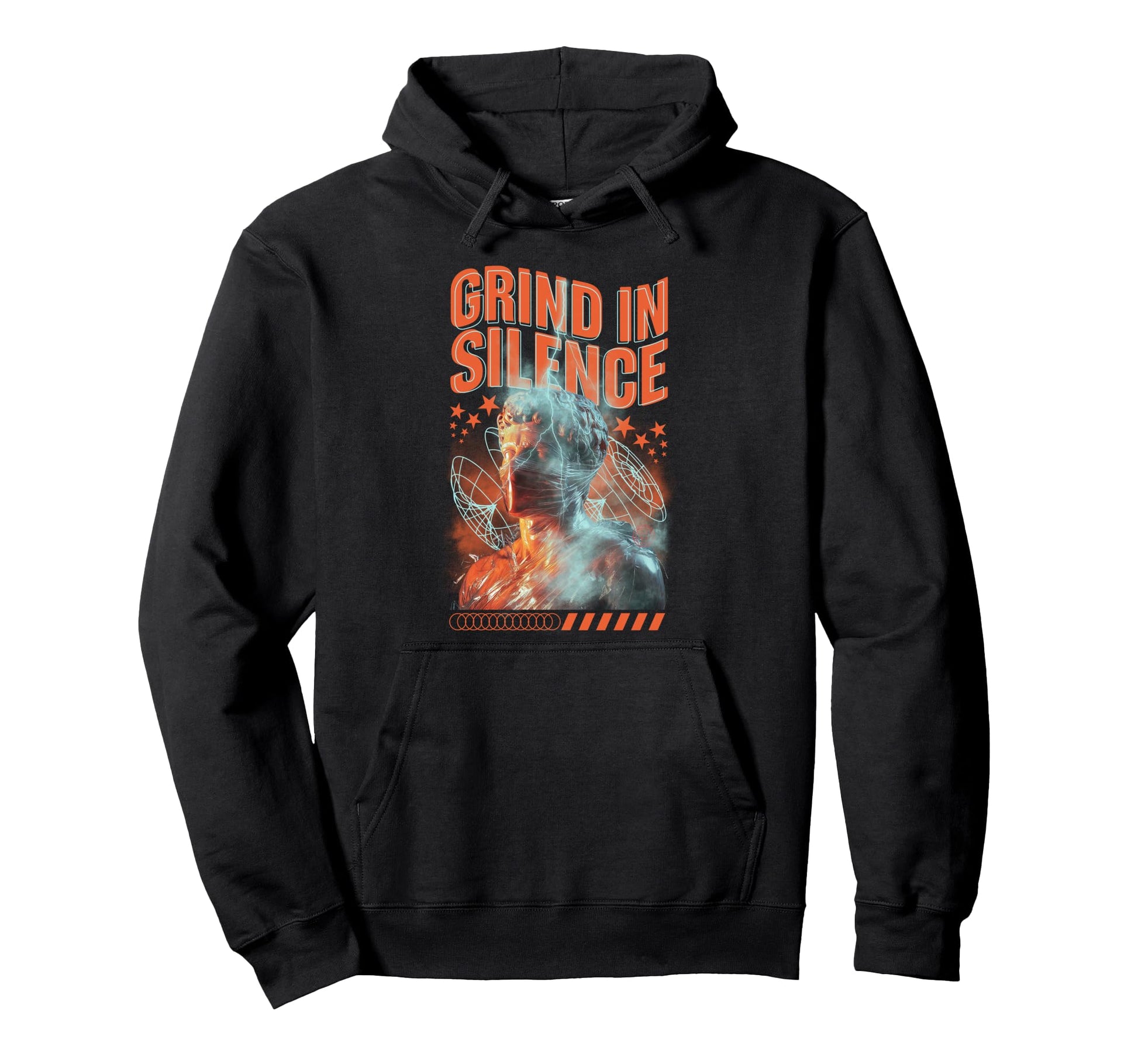 Y2K Grind Bold Urban Graffiti Hoodie - Streetwear Style for Adults - T-Shirt, Sweatshirt, Hoodie