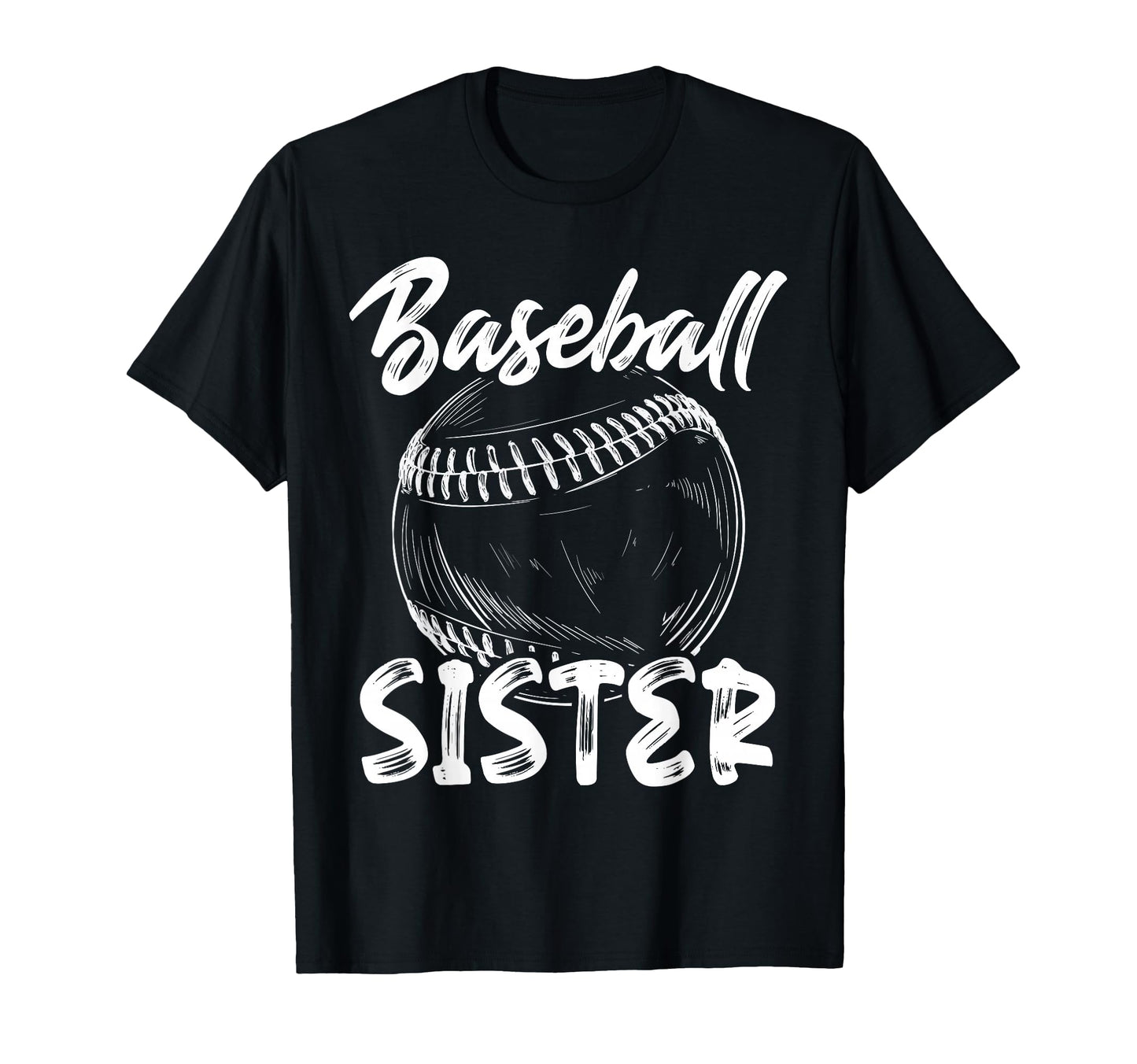 Baseball Sister Family Matching Players T-Shirt - Trendy Graphic Unisex - T-Shirt, Sweatshirt, Hoodie