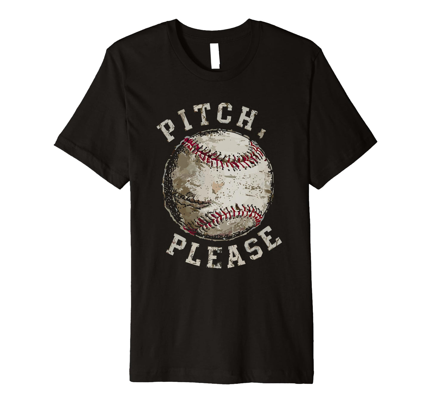 Pitching Baseball Pitch Please T-Shirt - Novelty Apparel for Adults - T-Shirt, Sweatshirt, Hoodie