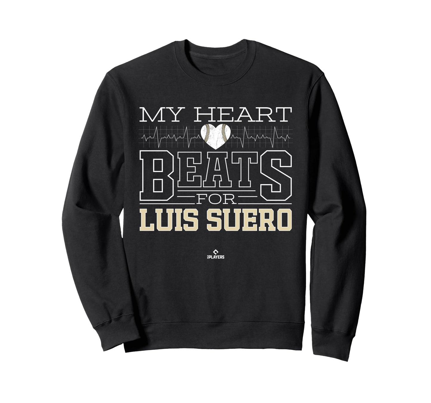 My Heart Beats Luis Suero Prospect Sweatshirt - Custom Art Print Unisex - T-Shirt, Sweatshirt, Hoodie