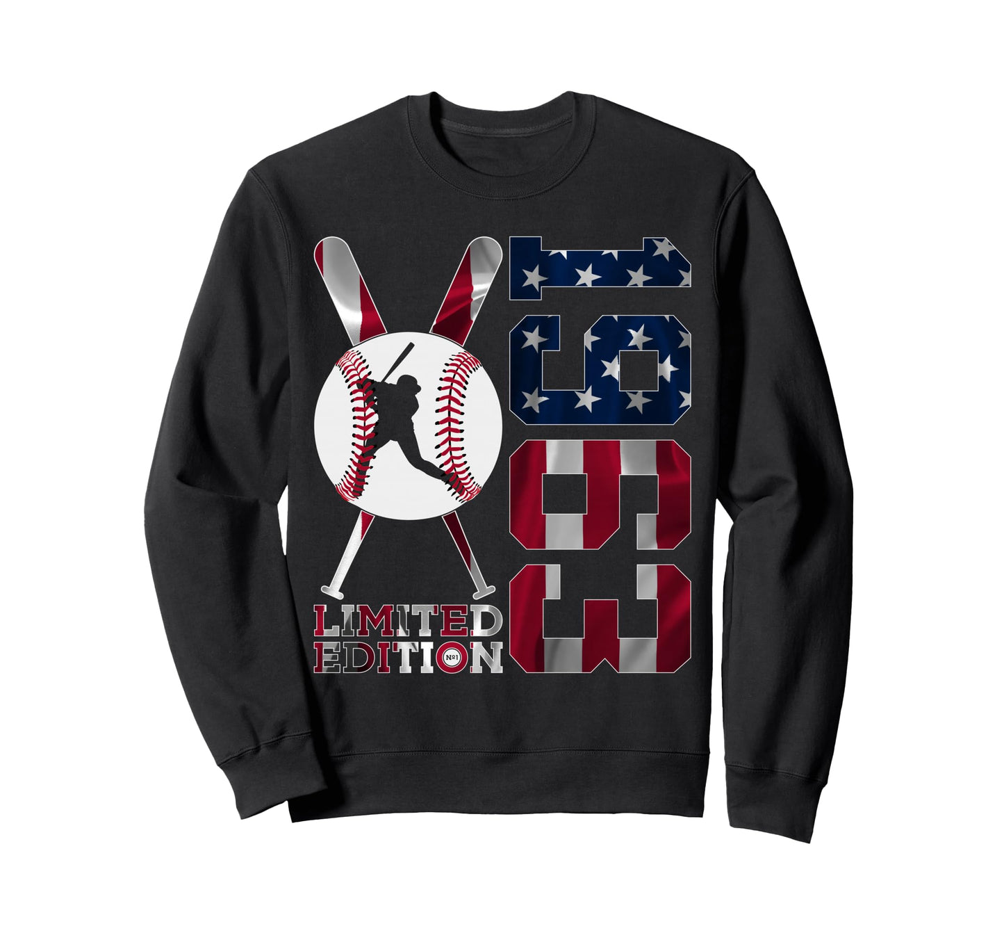 63Rd Birthday Baseball 1963 Sweatshirt - Casual Everyday Wear for Adults - T-Shirt, Sweatshirt, Hoodie