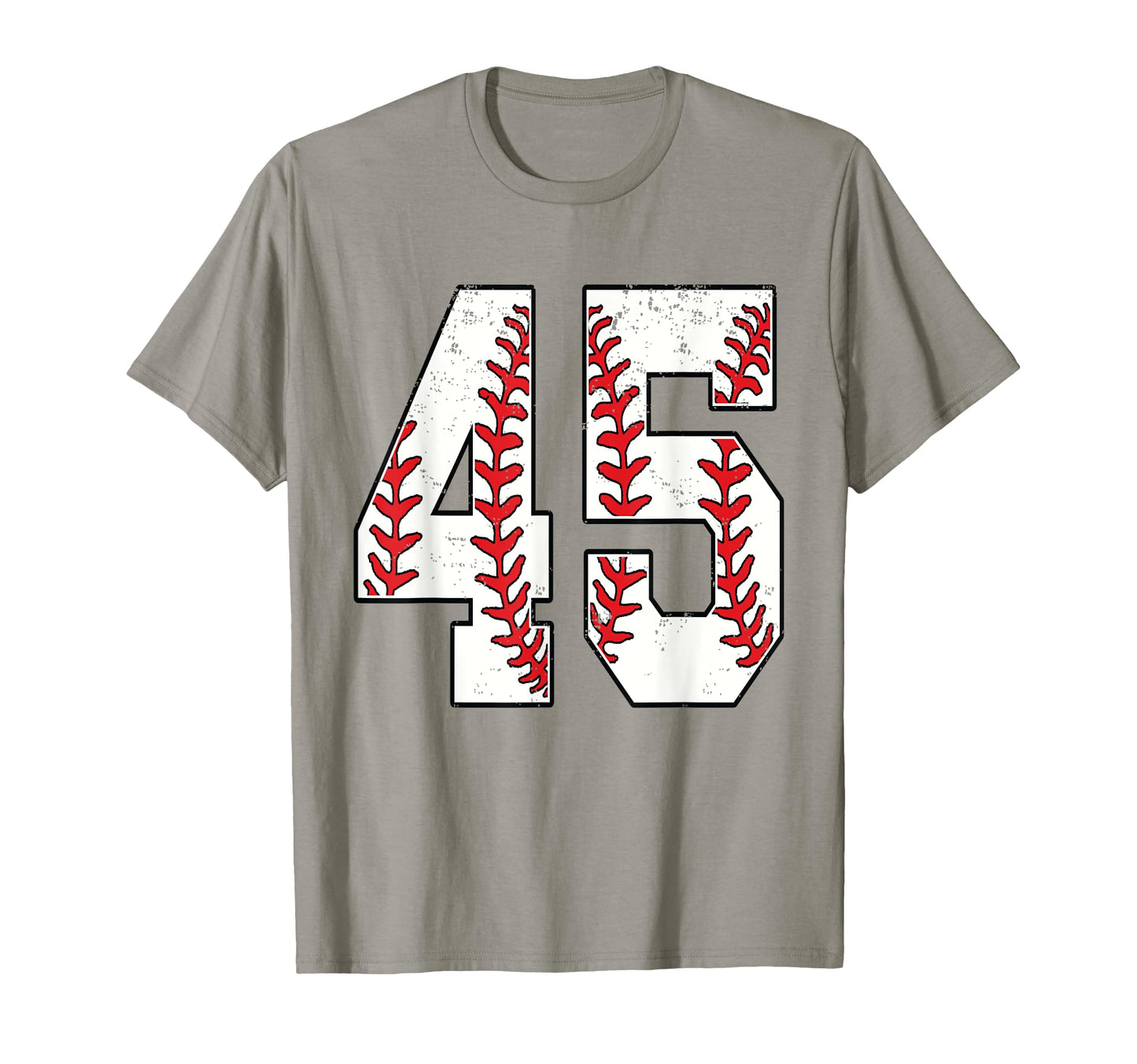 Number 45 Baseball 45 Jersey T-Shirt - Casual Everyday Wear Men Women - T-Shirt, Sweatshirt, Hoodie