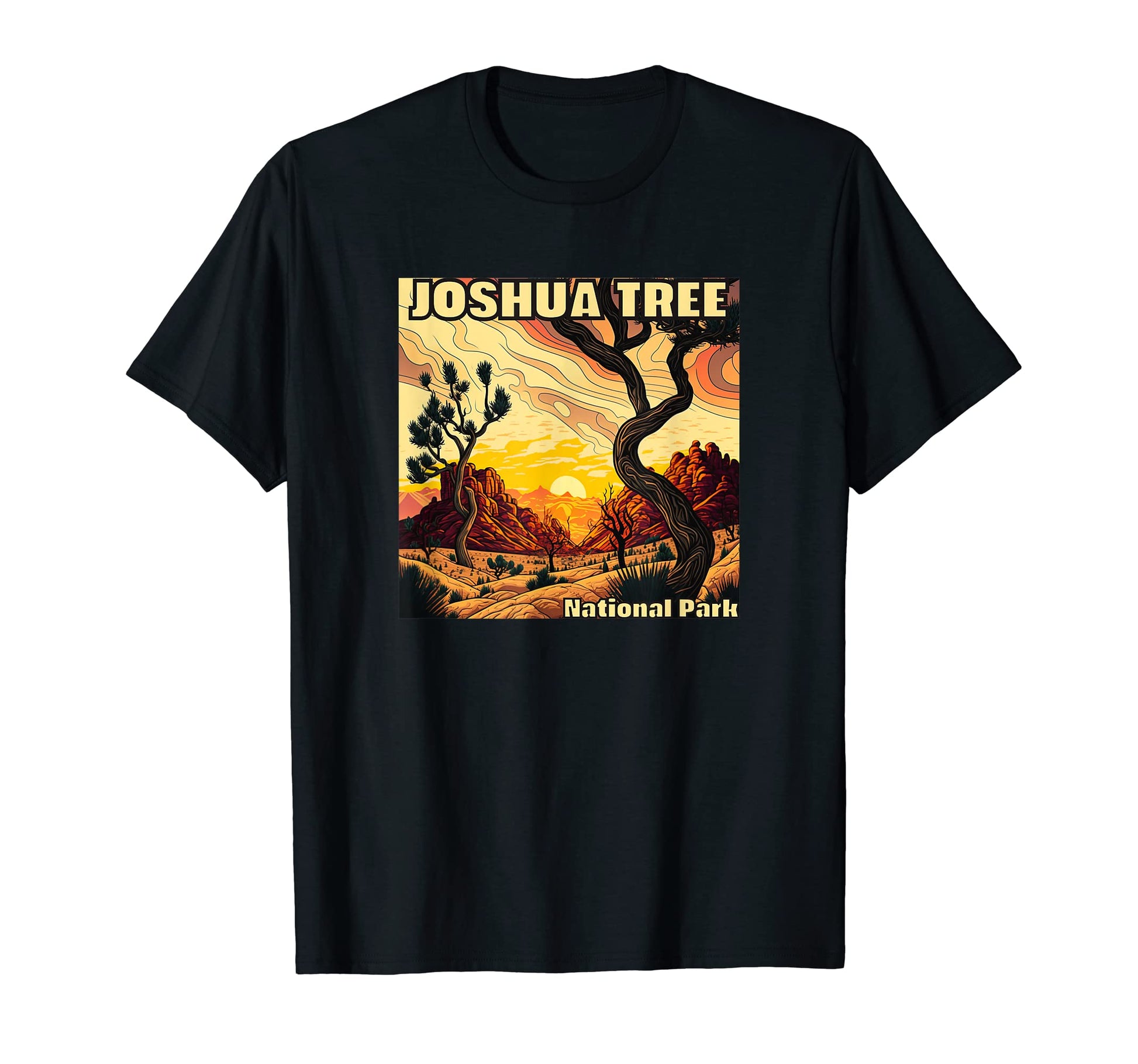 Joshua Tree National Park Desert Trip T-Shirt - Graphic Print Unisex - T-Shirt, Sweatshirt, Hoodie