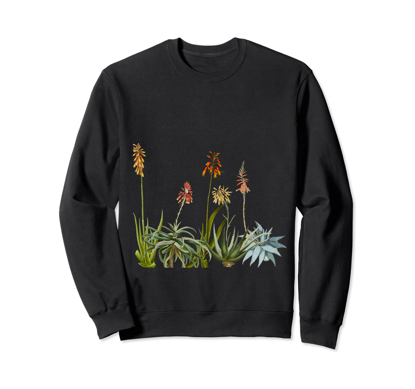 Aloe Vera Plants Botanical Garden Sweatshirt - Unique Graphic for Adults - T-Shirt, Sweatshirt, Hoodie