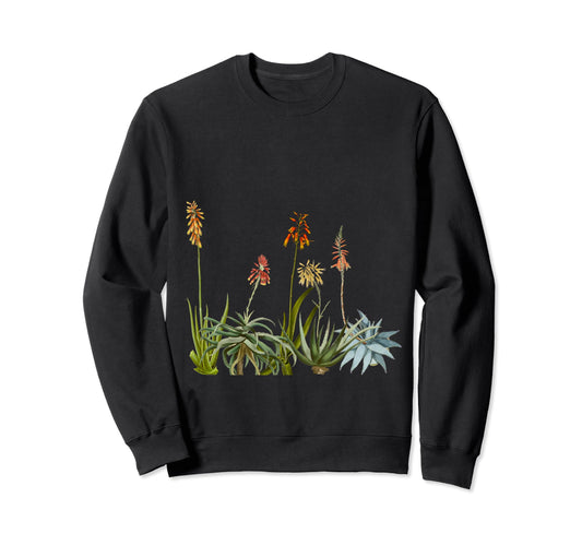 Aloe Vera Plants Botanical Garden Sweatshirt - Unique Graphic for Adults - T-Shirt, Sweatshirt, Hoodie