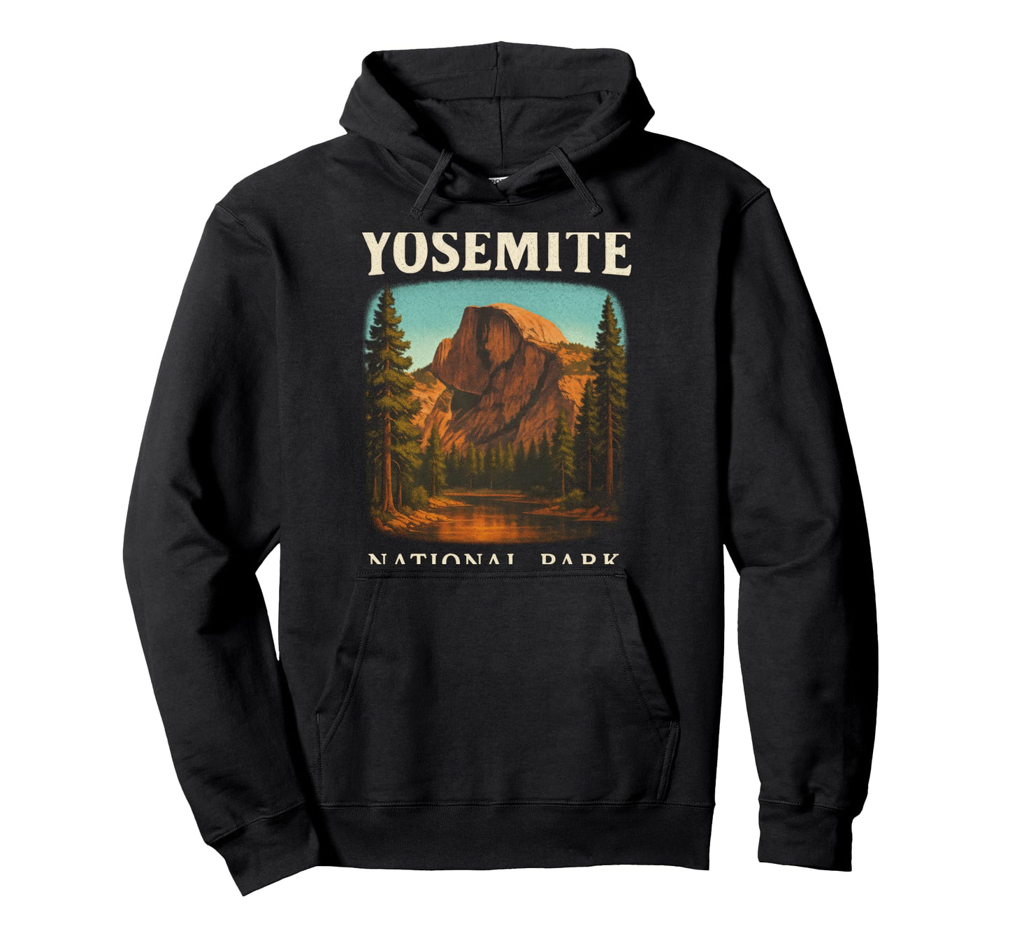 Yosemite National Park Hoodie - Aesthetic Graphic for Adults - T-Shirt, Sweatshirt, Hoodie
