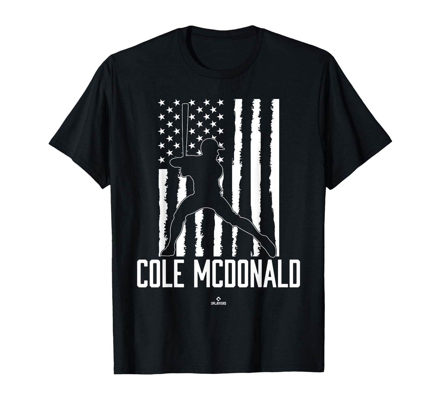 Distressed Flag Swing Cole Mcdonald T-Shirt - Unique Graphic Men Women - T-Shirt, Sweatshirt, Hoodie