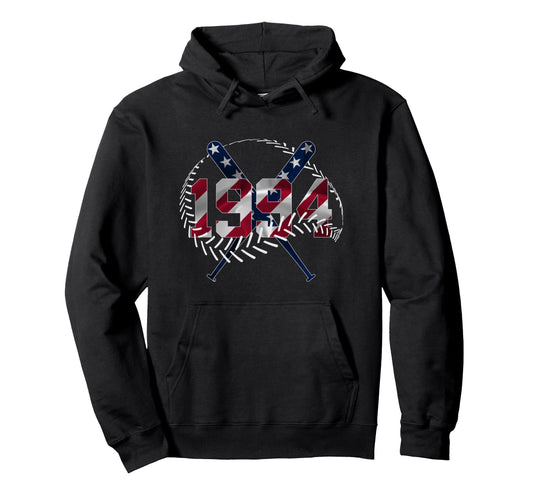 31St Birthday Baseball 1994 Hoodie - Streetwear Style Men Women - T-Shirt, Sweatshirt, Hoodie