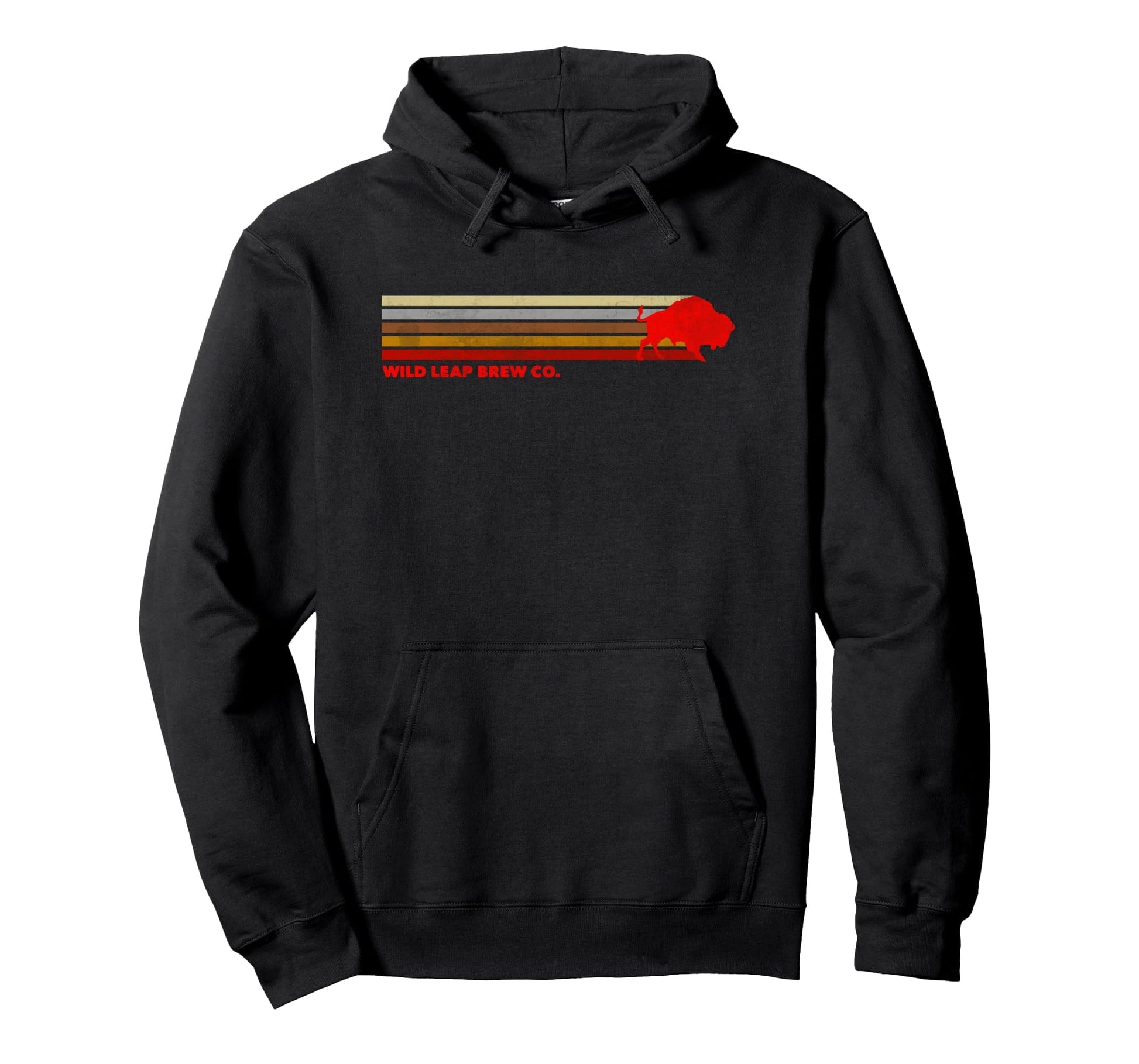 Distressed Stripes Hoodie - Custom Art Print for Adults - T-Shirt, Sweatshirt, Hoodie