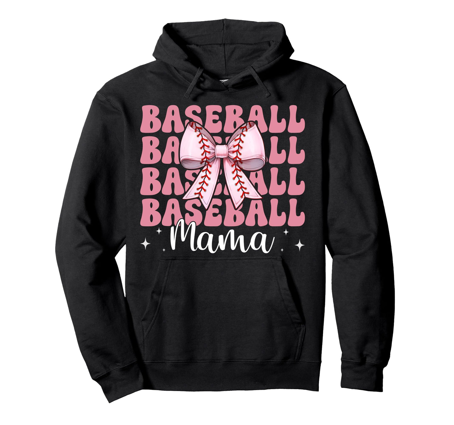Baseball Mama Baseball Mom Hoodie - Casual Everyday Wear for Adults - T-Shirt, Sweatshirt, Hoodie