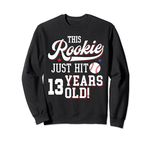 Baseball Birthday Party This Sweatshirt - Minimalist Print for Adults - T-Shirt, Sweatshirt, Hoodie