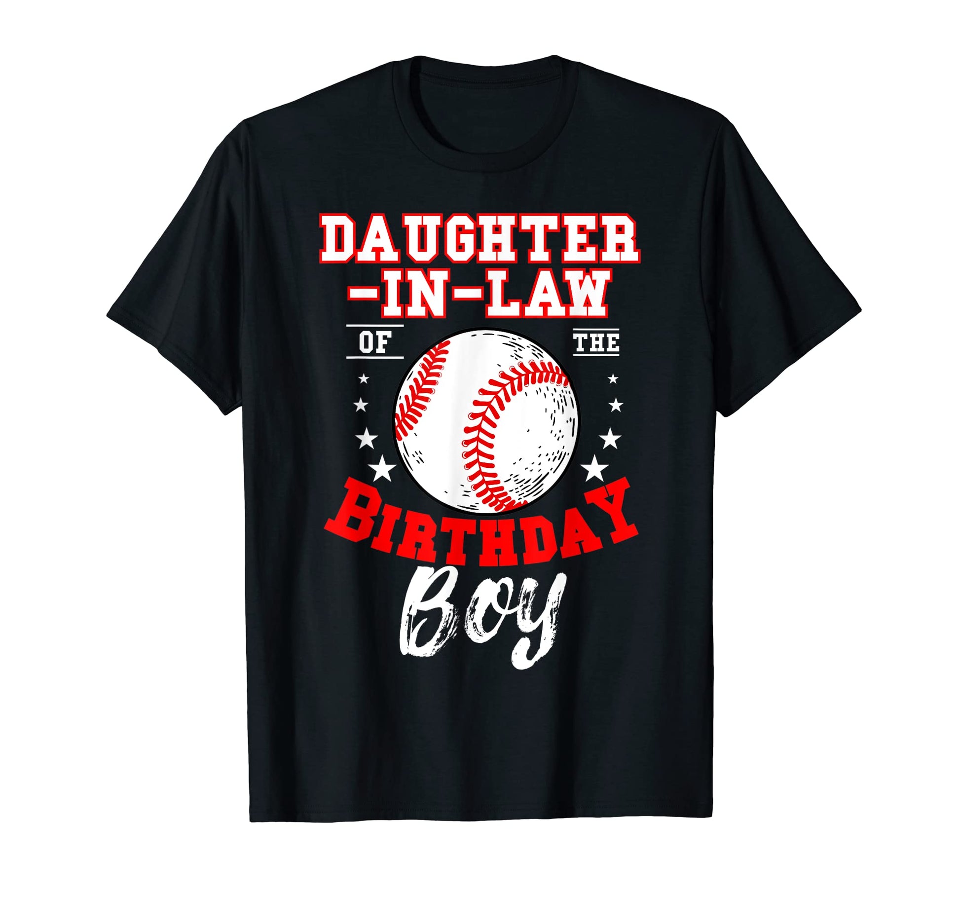 Daughter Law Birthday Baseball Theme T-Shirt - Unique Graphic Men Women - T-Shirt, Sweatshirt, Hoodie