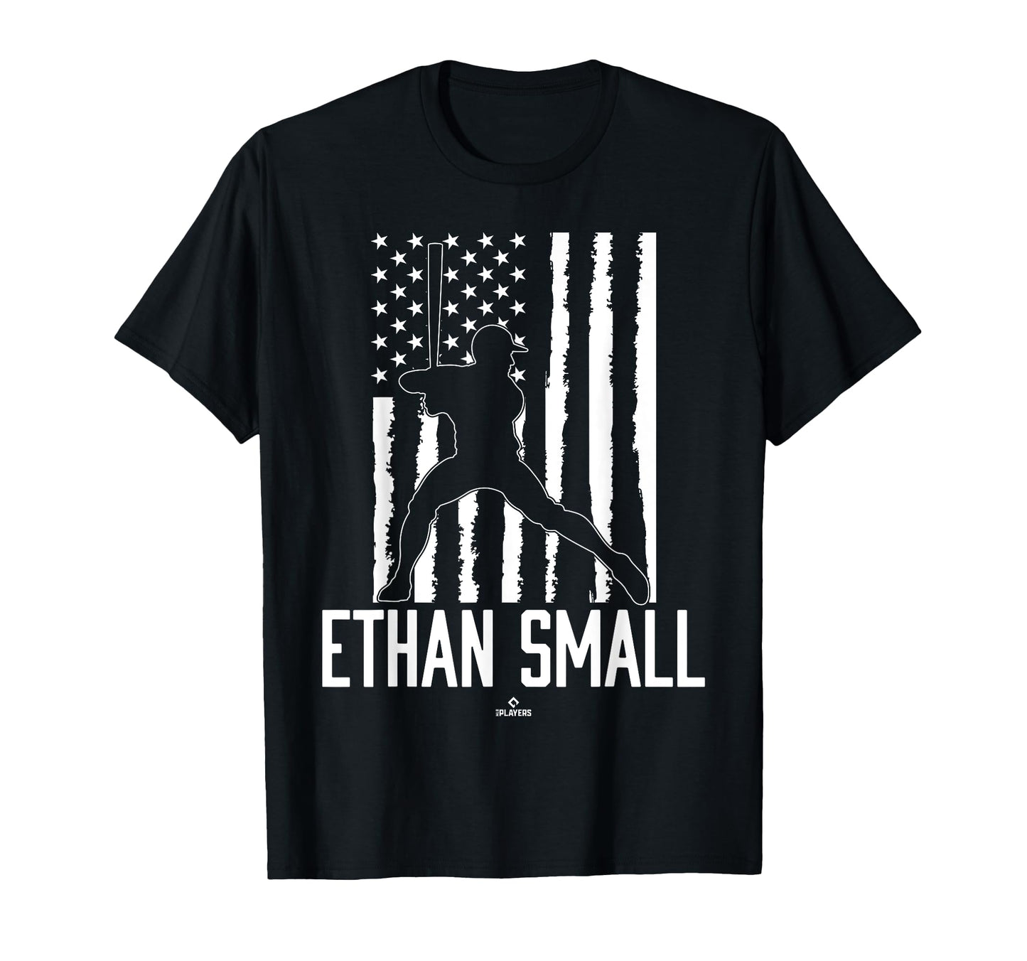 Distressed Flag Swing Ethan Small T-Shirt - Trendy Graphic Men Women - T-Shirt, Sweatshirt, Hoodie