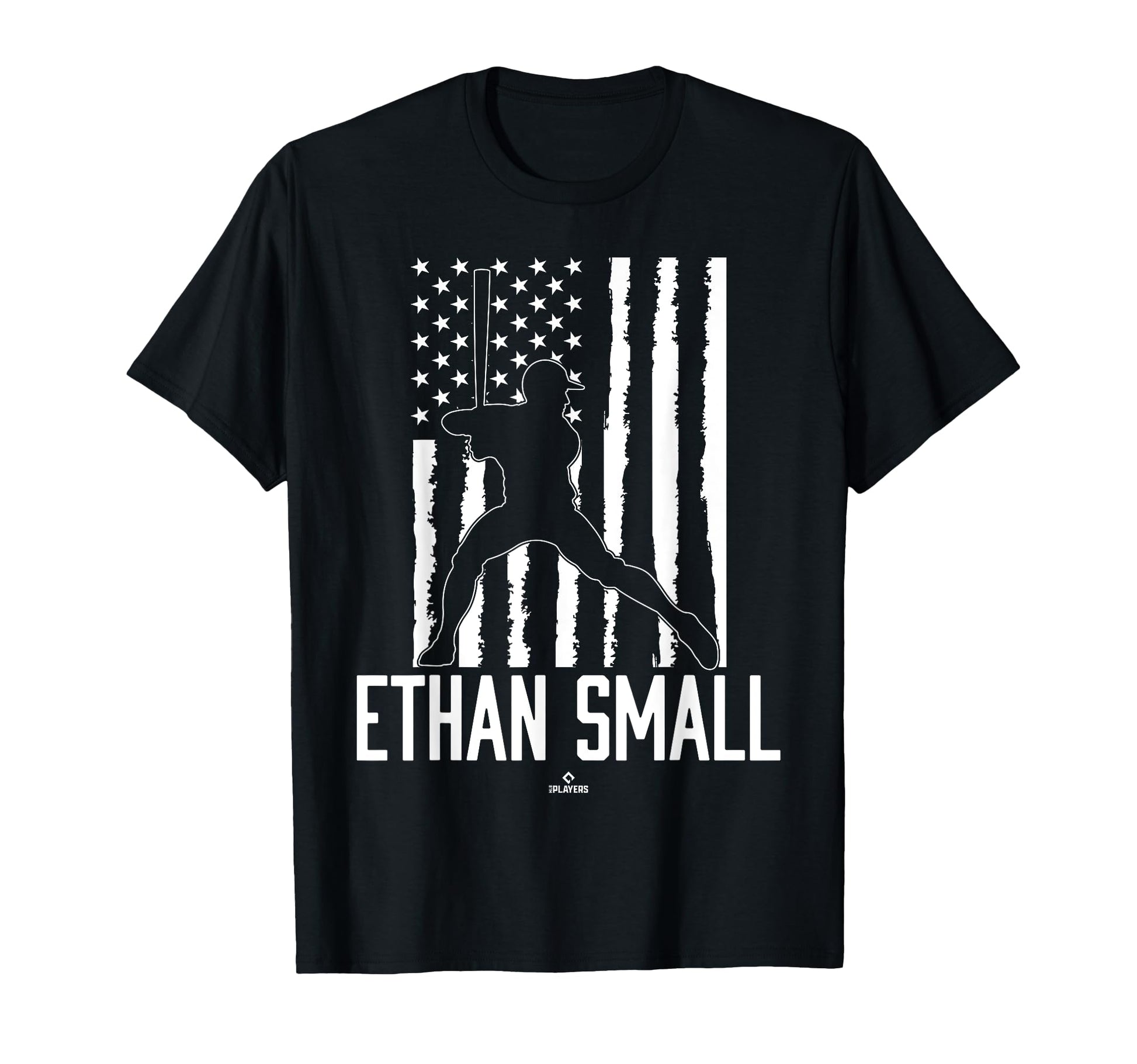 Distressed Flag Swing Ethan Small T-Shirt - Trendy Graphic Men Women - T-Shirt, Sweatshirt, Hoodie