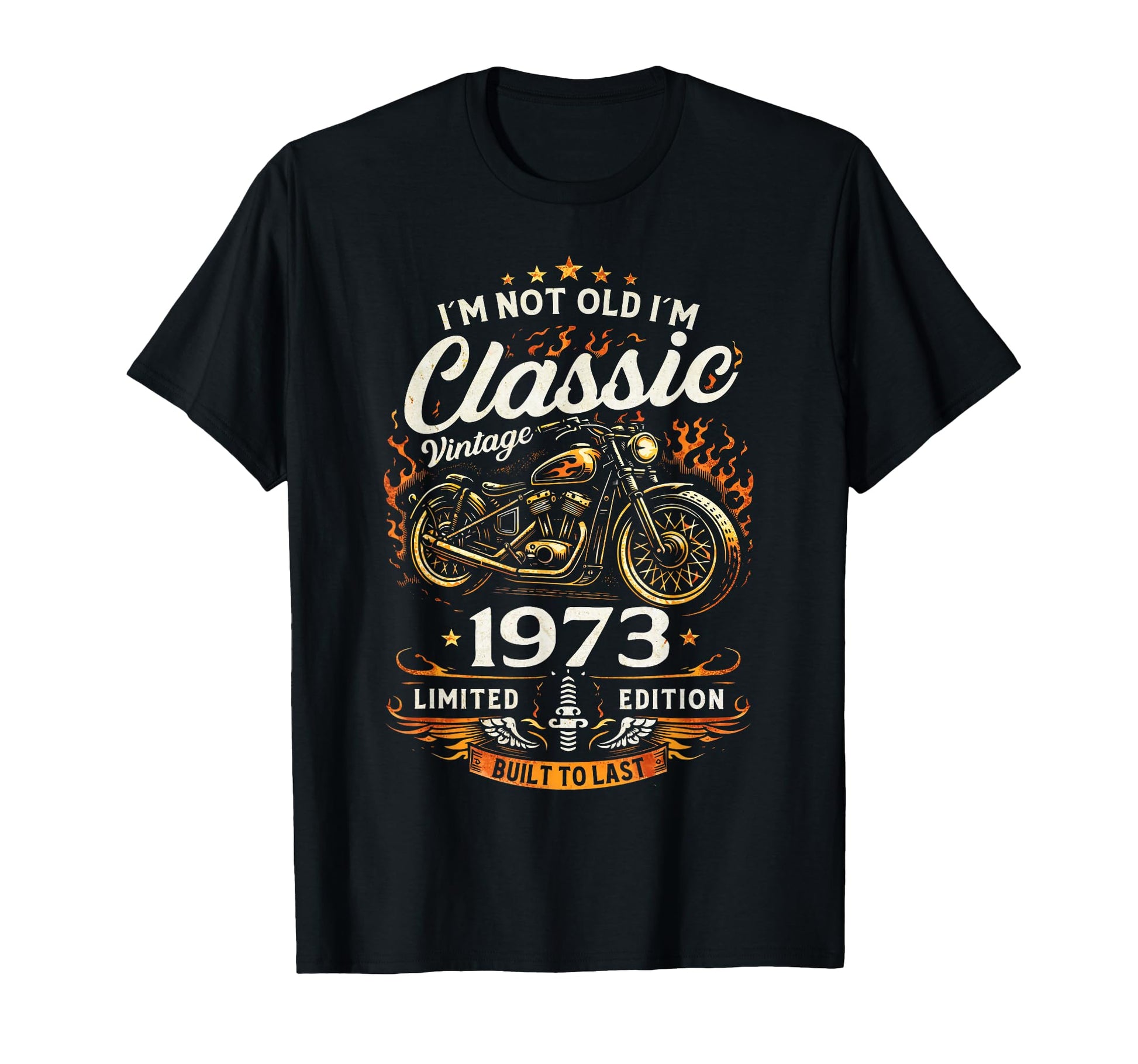 53Rd Birthday Gift Motorcycle T-Shirt - Graphic Print for Adults - T-Shirt, Sweatshirt, Hoodie