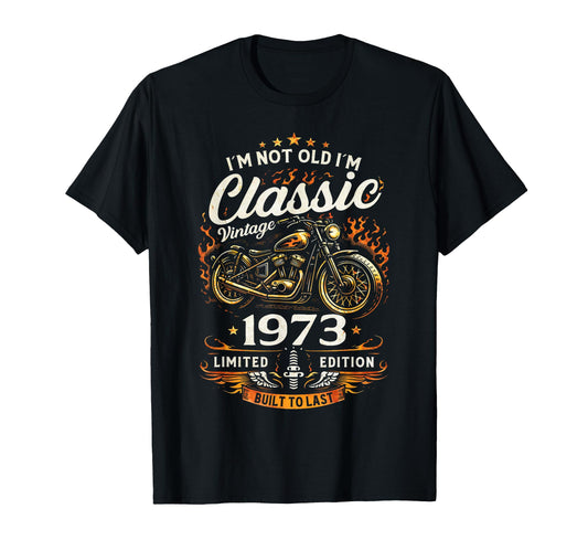 53Rd Birthday Gift Motorcycle T-Shirt - Graphic Print for Adults - T-Shirt, Sweatshirt, Hoodie