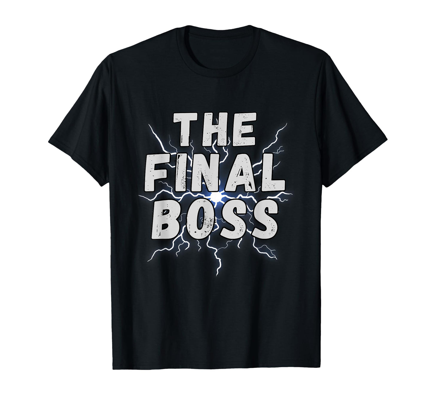 Final Boss Rock Lightning Wrestling T-Shirt - Graphic Print for Adults - T-Shirt, Sweatshirt, Hoodie