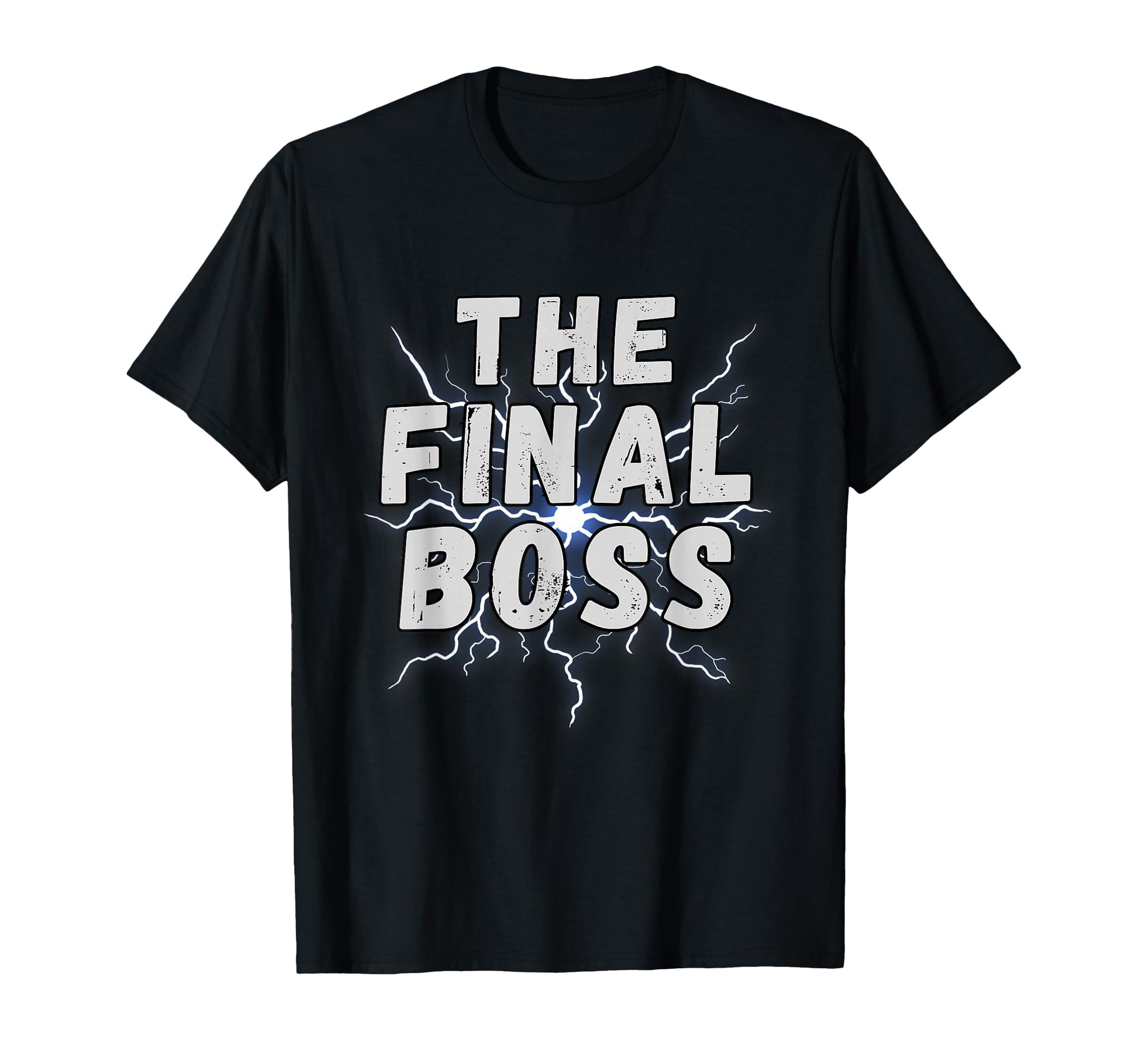 Final Boss Rock Lightning Wrestling T-Shirt - Graphic Print for Adults - T-Shirt, Sweatshirt, Hoodie
