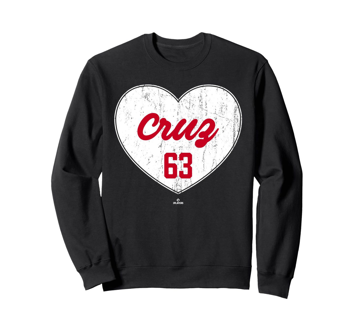 Distressed Heart Fernando Cruz Sweatshirt - Minimalist Print Unisex - T-Shirt, Sweatshirt, Hoodie