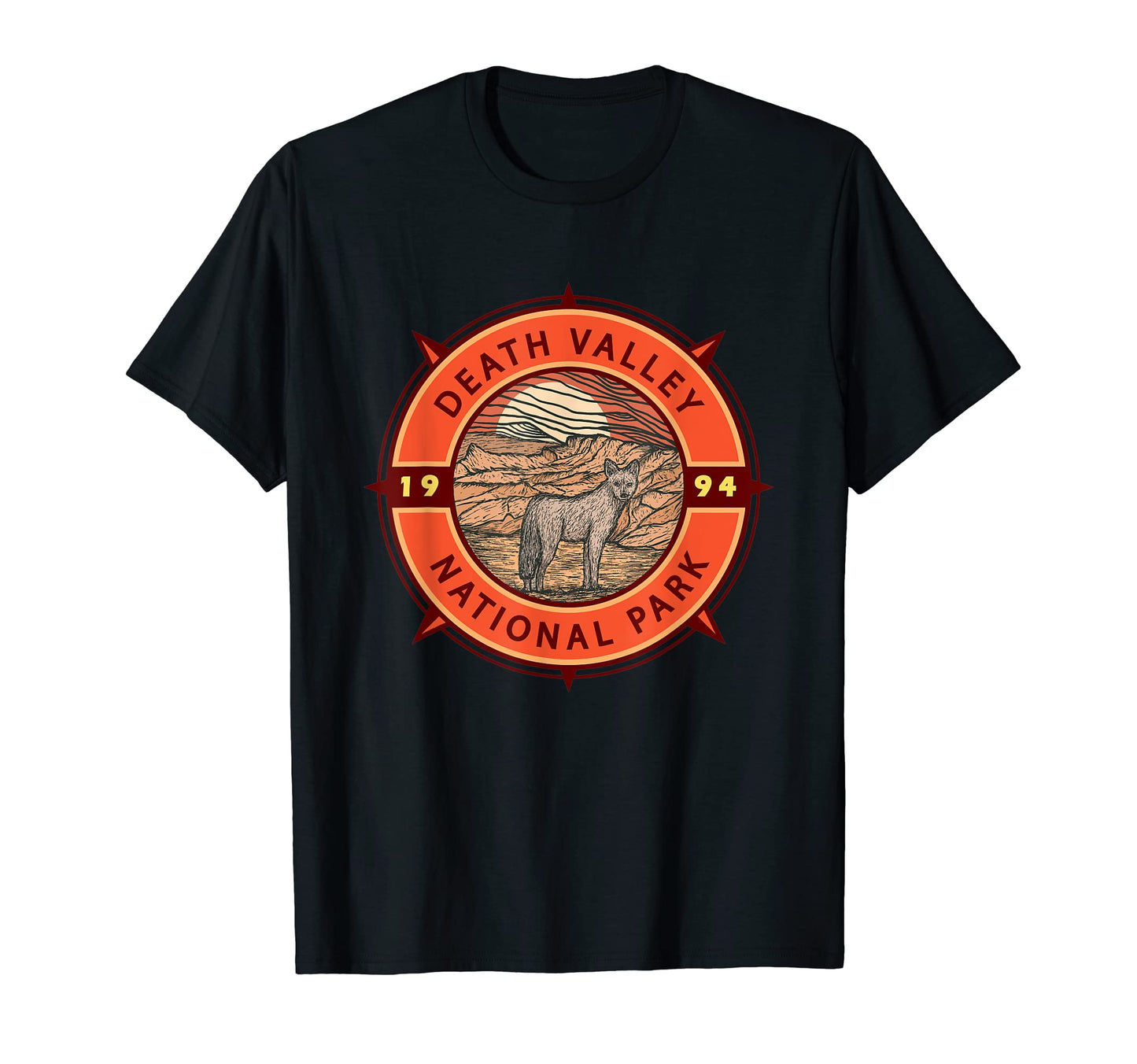 Death Valley National Park Coyote T-Shirt - Aesthetic Graphic Unisex - T-Shirt, Sweatshirt, Hoodie