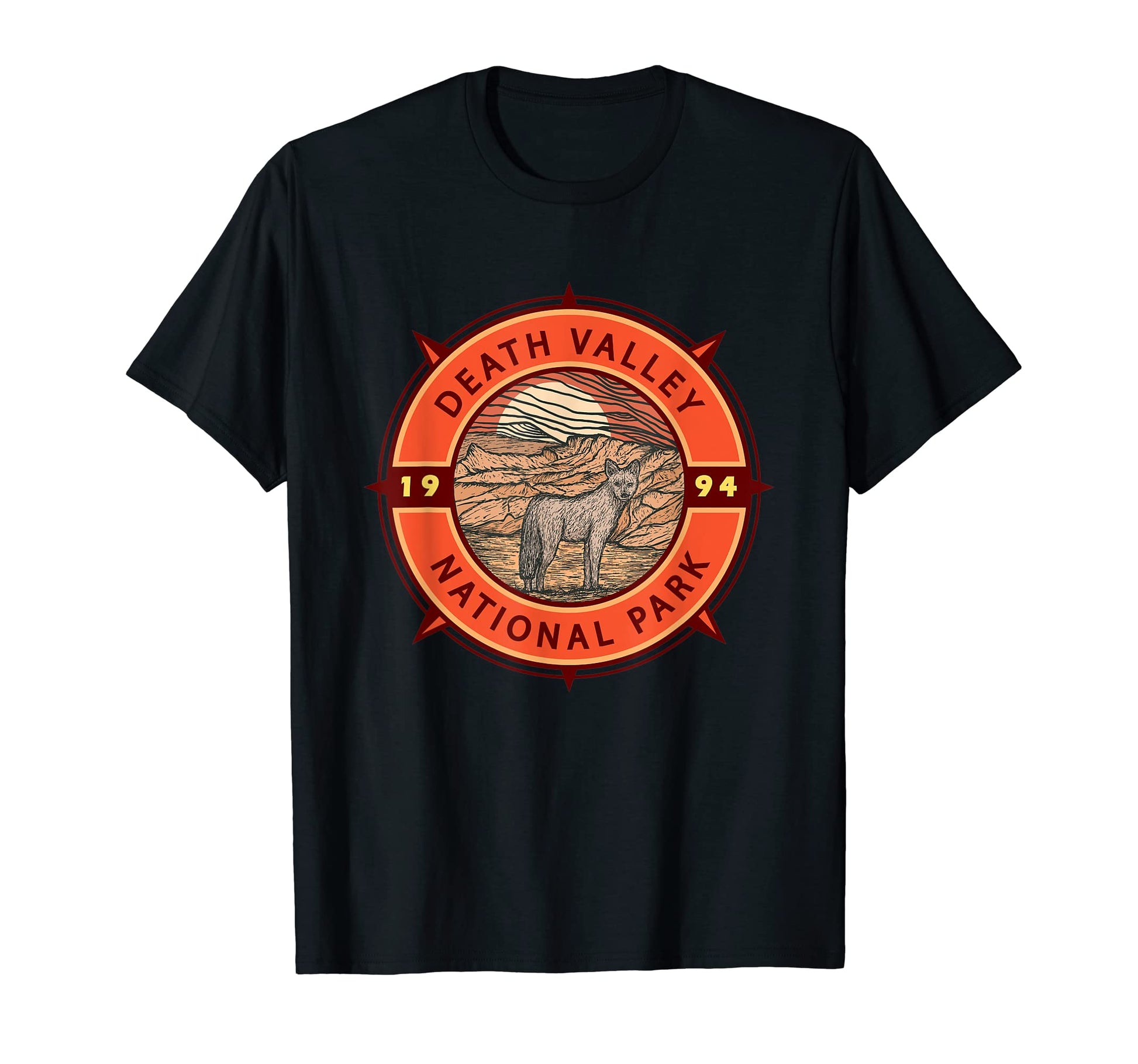 Death Valley National Park Coyote T-Shirt - Aesthetic Graphic Unisex - T-Shirt, Sweatshirt, Hoodie