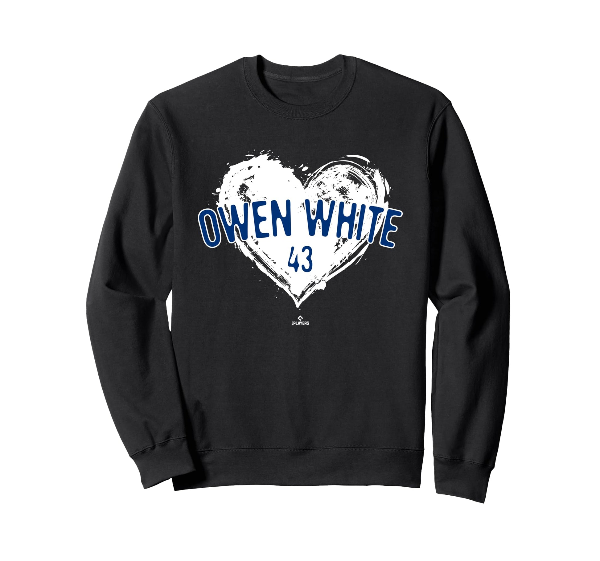 Distressed Heart Owen White Texas Sweatshirt - Unique Graphic for Adults - T-Shirt, Sweatshirt, Hoodie
