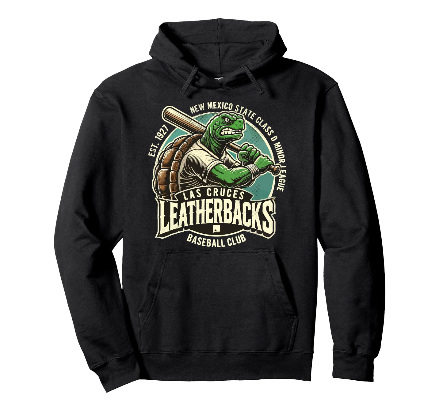 Las Cruces Leatherbacks Minor League Hoodie - Minimalist Print Men Women - T-Shirt, Sweatshirt, Hoodie