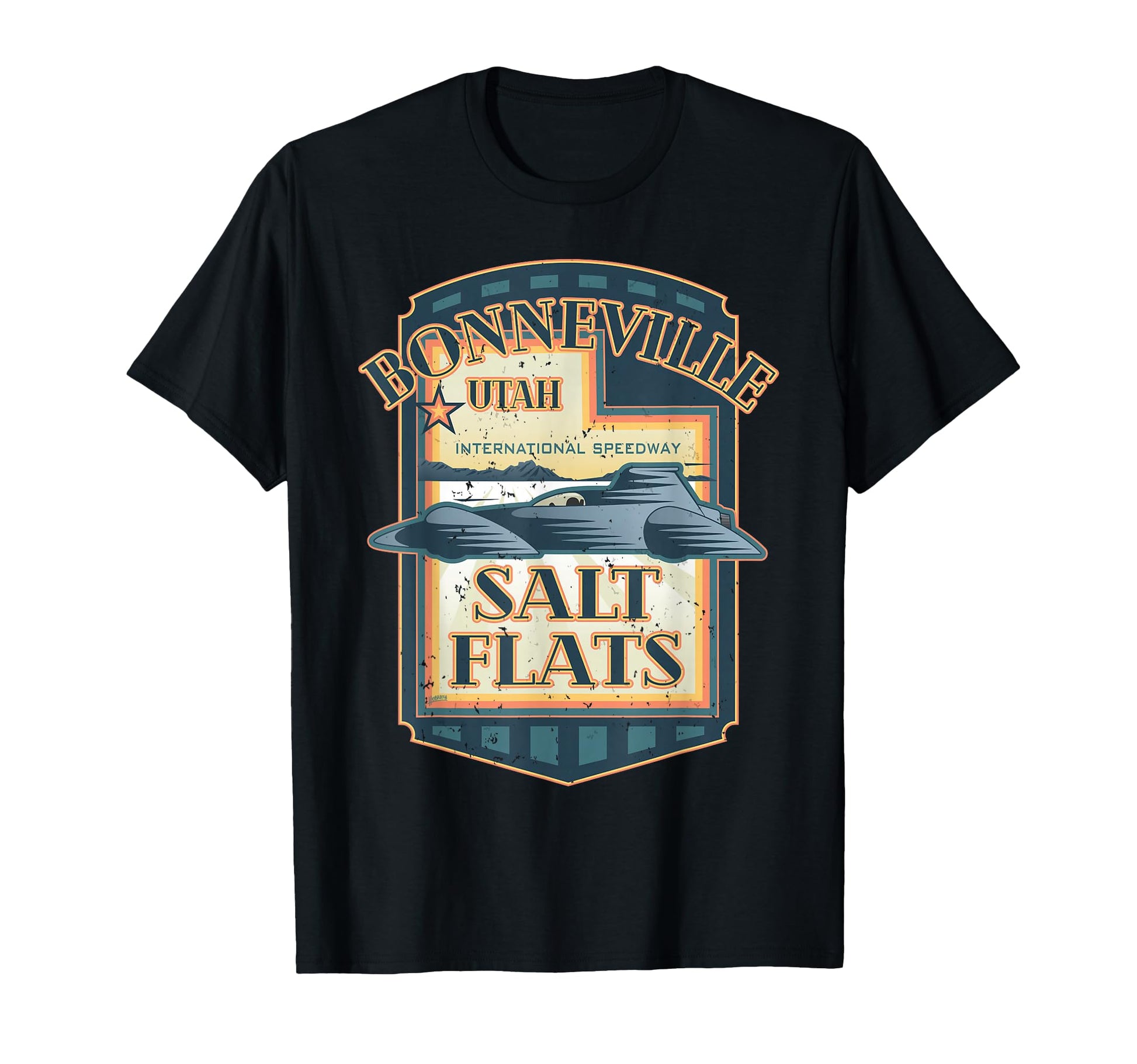 Bonneville Salt Flats Utah International T-Shirt - Novelty Apparel Unisex - T-Shirt, Sweatshirt, Hoodie