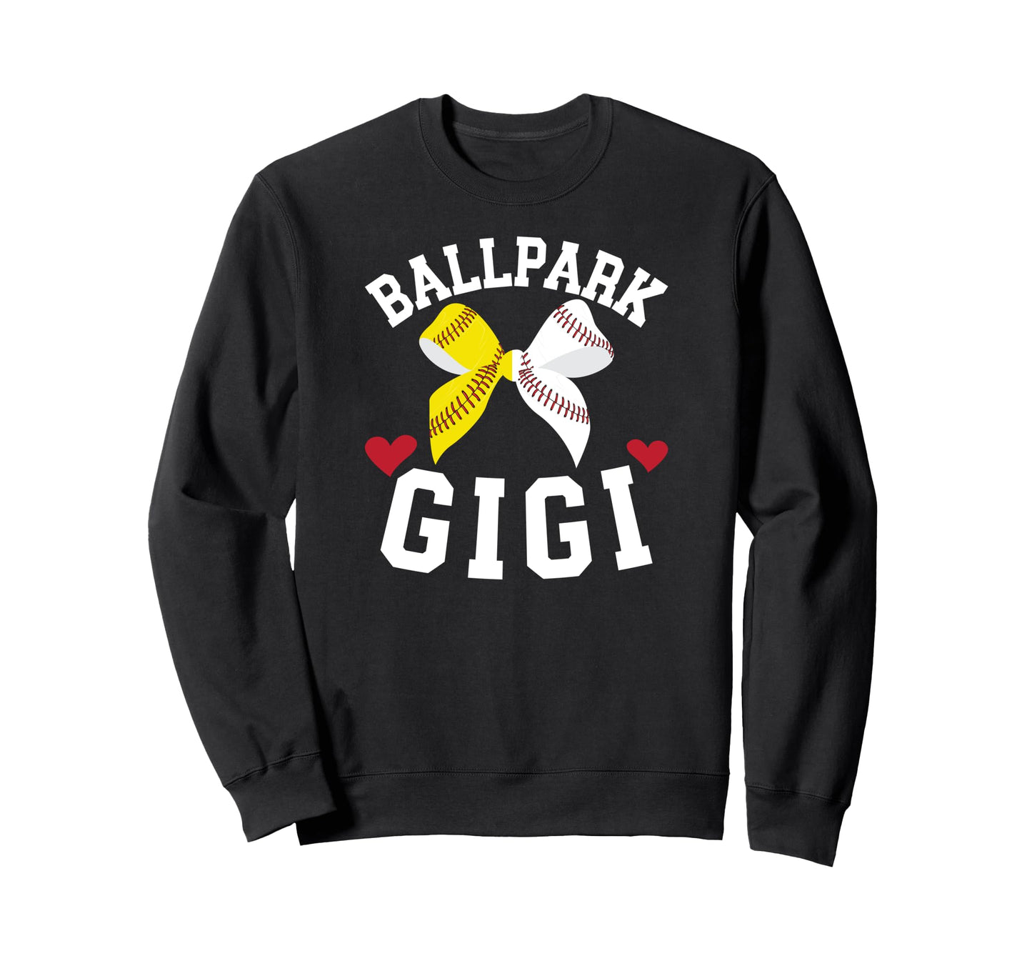 Ballpark Gigi Grandma Softball Sweatshirt - Minimalist Print Men Women - T-Shirt, Sweatshirt, Hoodie