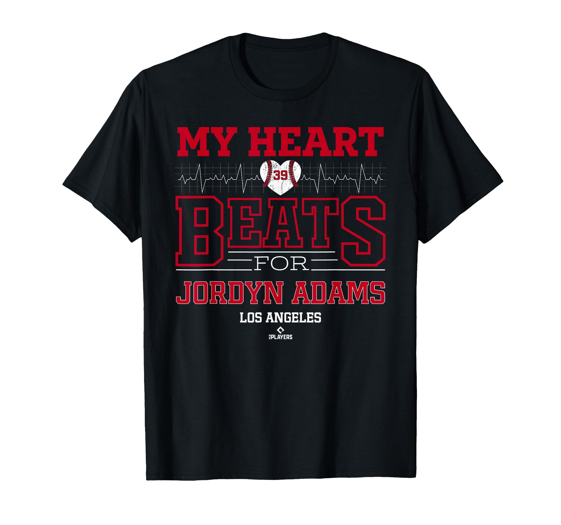 My Heart Beats Jordyn Adams Los T-Shirt - Custom Art Print for Adults - T-Shirt, Sweatshirt, Hoodie