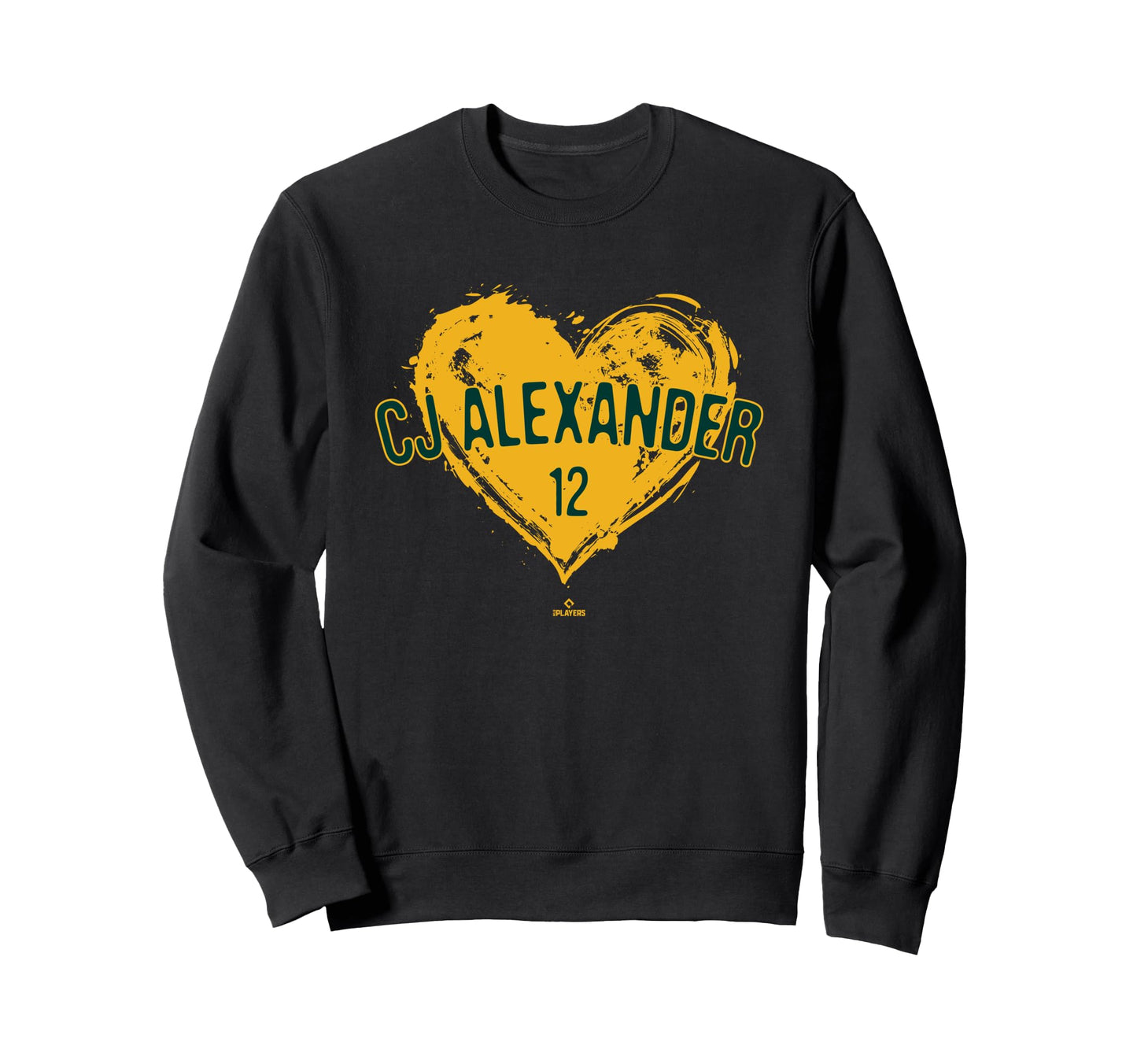 Distressed Heart Cj Alexander Sweatshirt - Trendy Graphic Men Women - T-Shirt, Sweatshirt, Hoodie