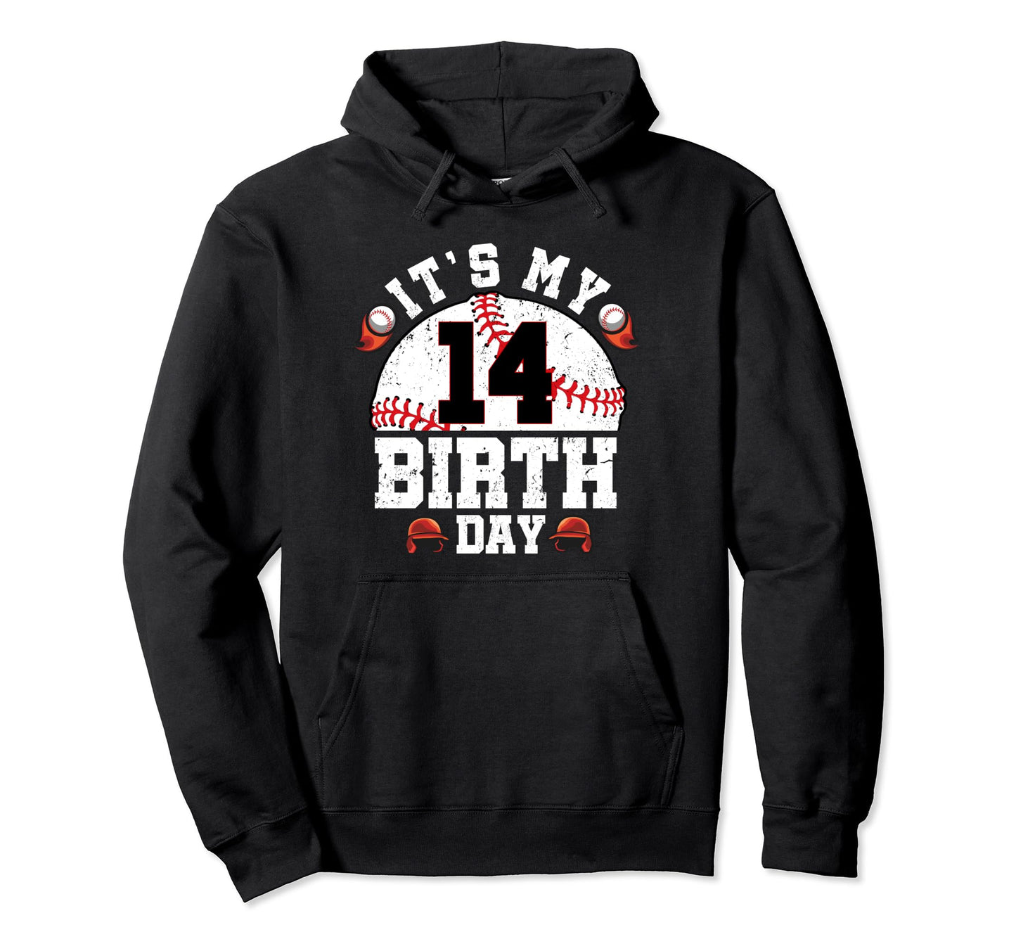 Its My 14Th Birthday 14 Year Old Bday Hoodie - Aesthetic Graphic Men Women - T-Shirt, Sweatshirt, Hoodie