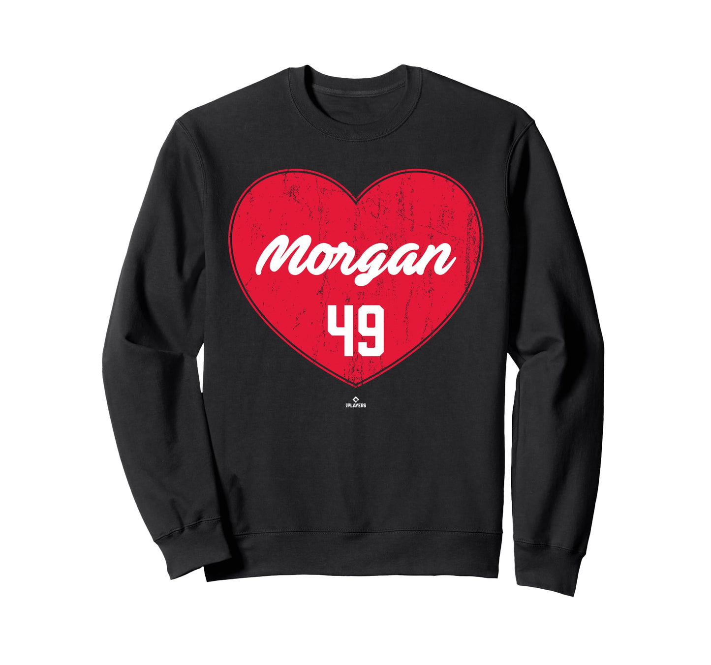 Distressed Heart Eli Morgan Sweatshirt - Novelty Apparel Men Women - T-Shirt, Sweatshirt, Hoodie
