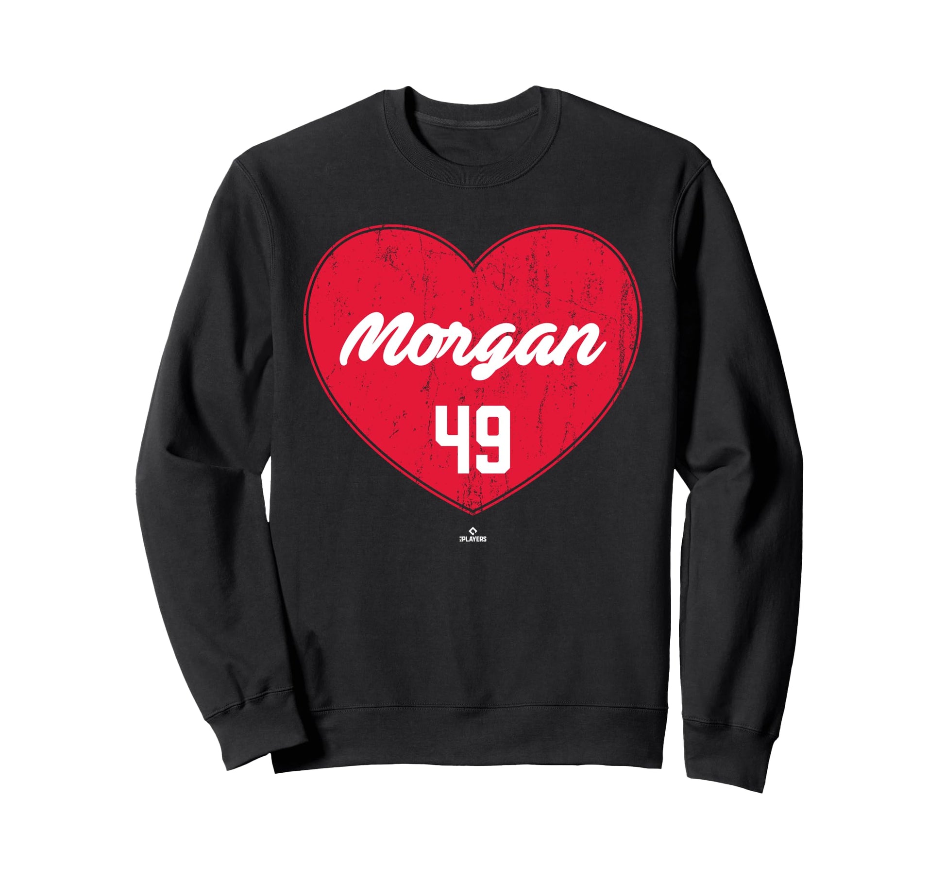Distressed Heart Eli Morgan Sweatshirt - Novelty Apparel Men Women - T-Shirt, Sweatshirt, Hoodie