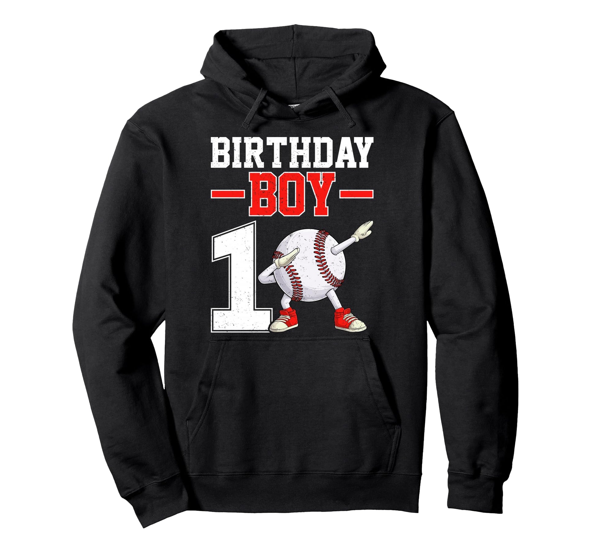 Birthday 10 Years Old Dabbing Baseball Hoodie - Minimalist Print Men Women - T-Shirt, Sweatshirt, Hoodie