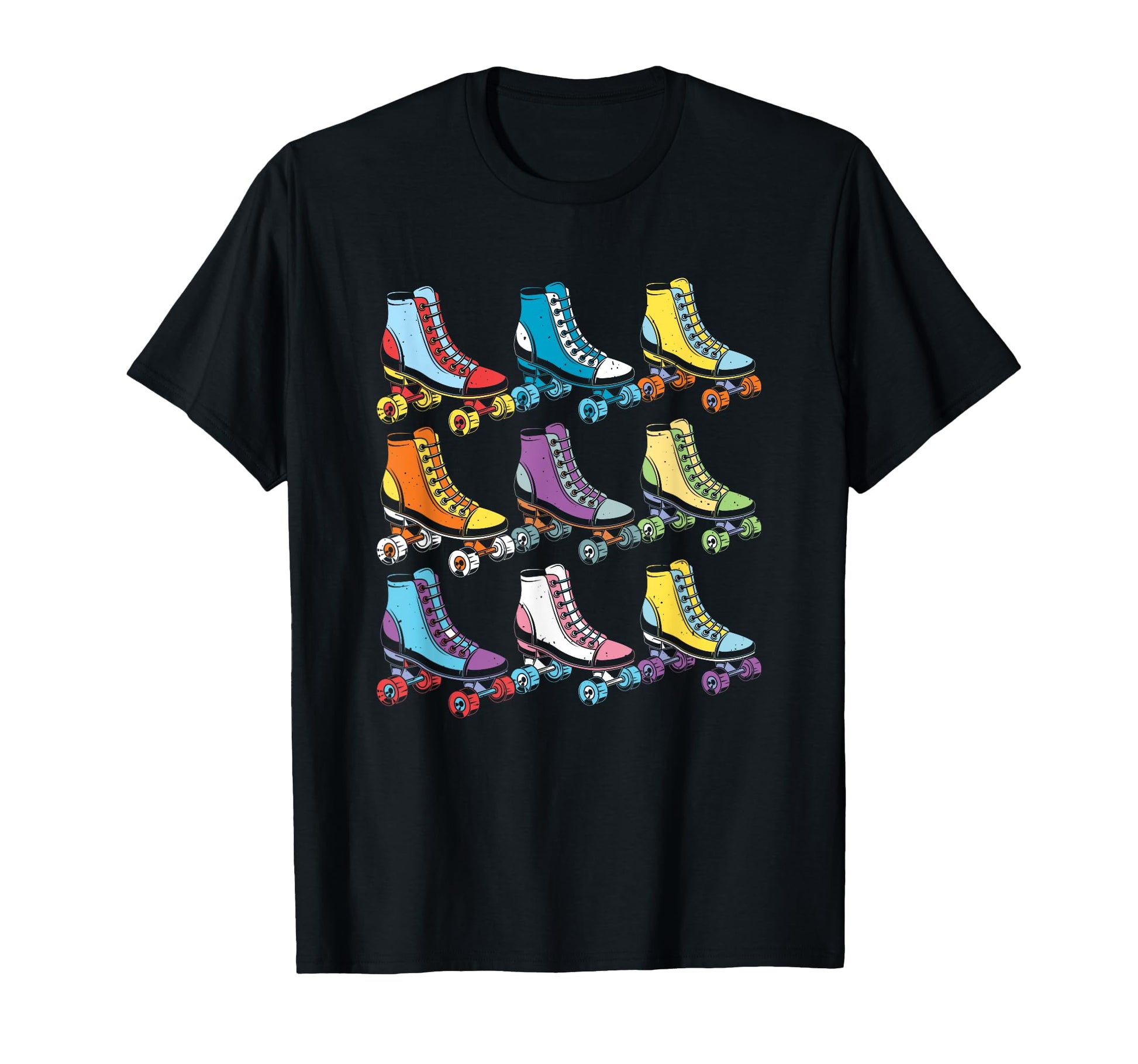Roller Skates Shoes Roller Skating T-Shirt - Aesthetic Graphic Unisex - T-Shirt, Sweatshirt, Hoodie