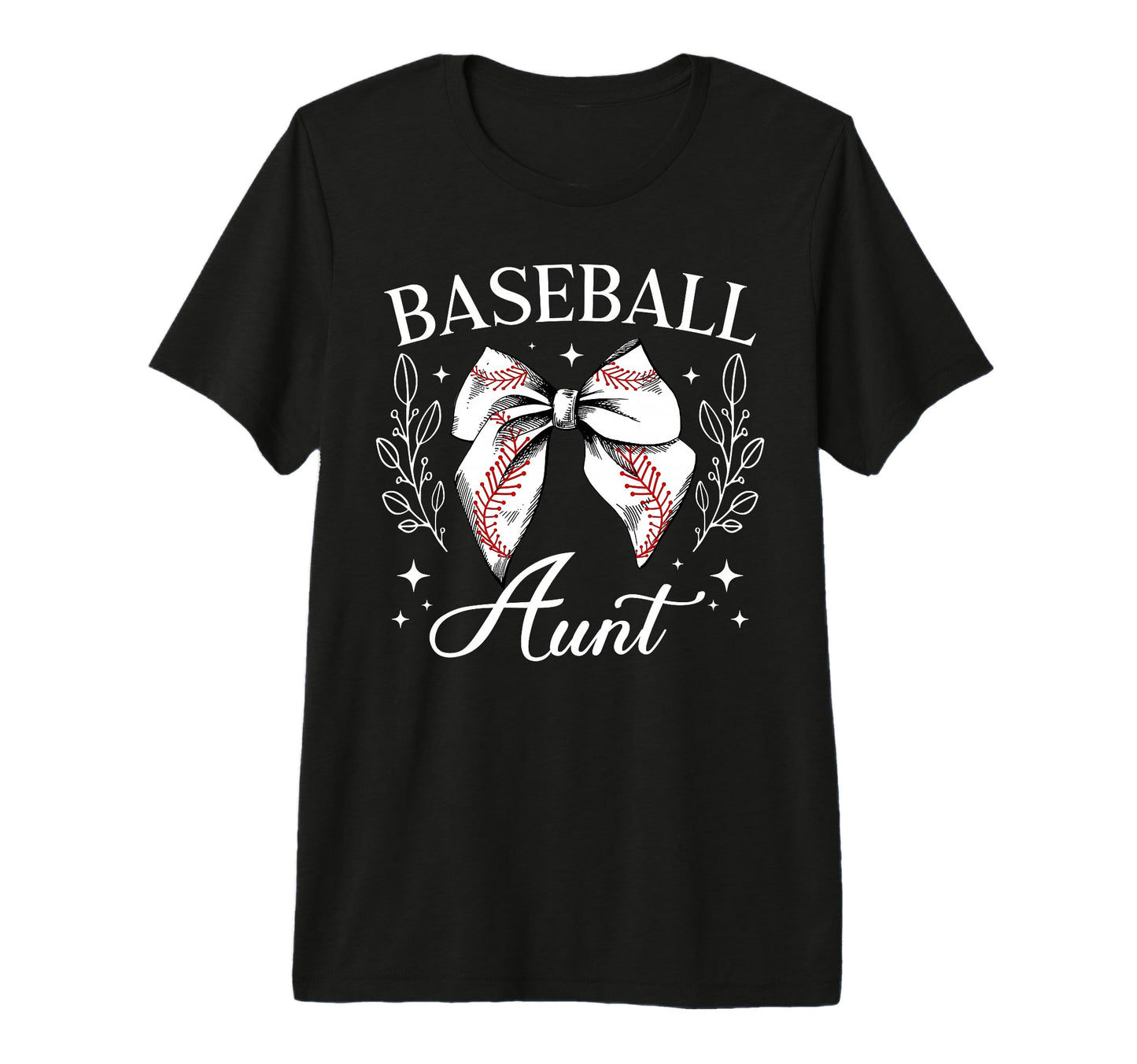 Baseball Aunt Baseball Player Aunt T-Shirt - Minimalist Print Men Women - T-Shirt, Sweatshirt, Hoodie