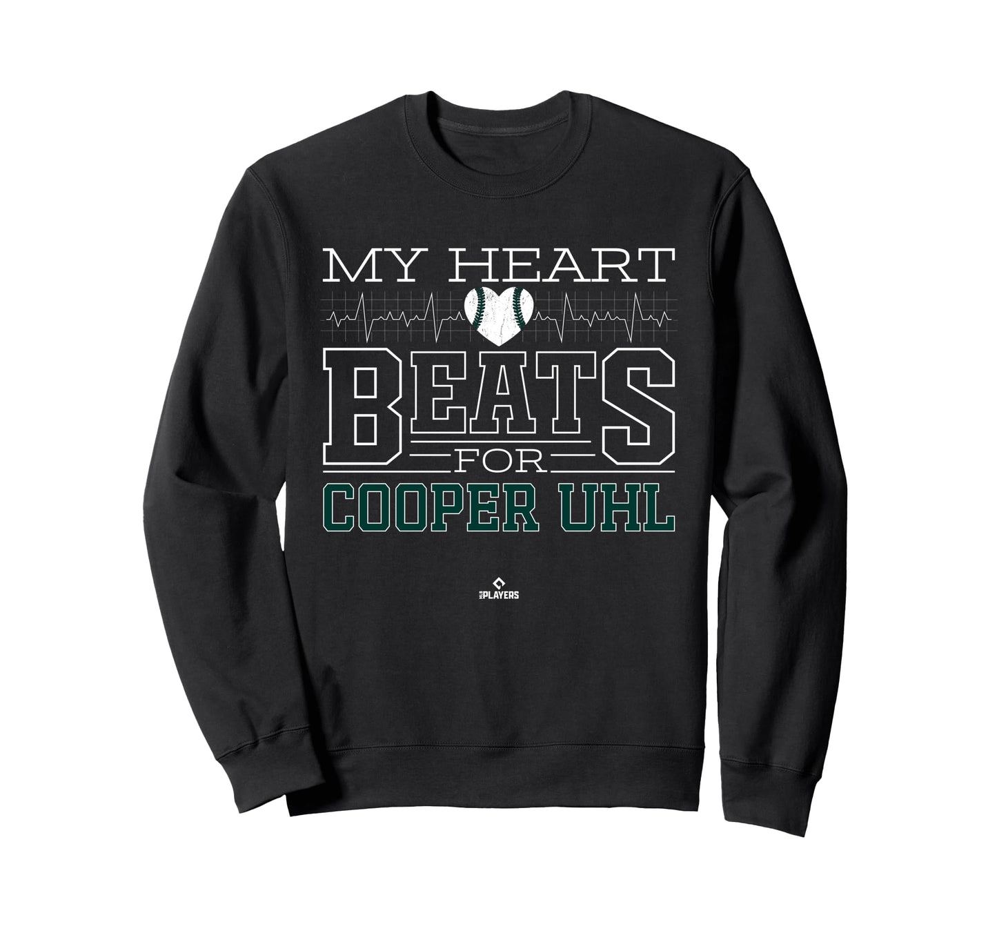 My Heart Beats Cooper Uhl Prospect Sweatshirt - Fun Novelty Design Unisex - T-Shirt, Sweatshirt, Hoodie