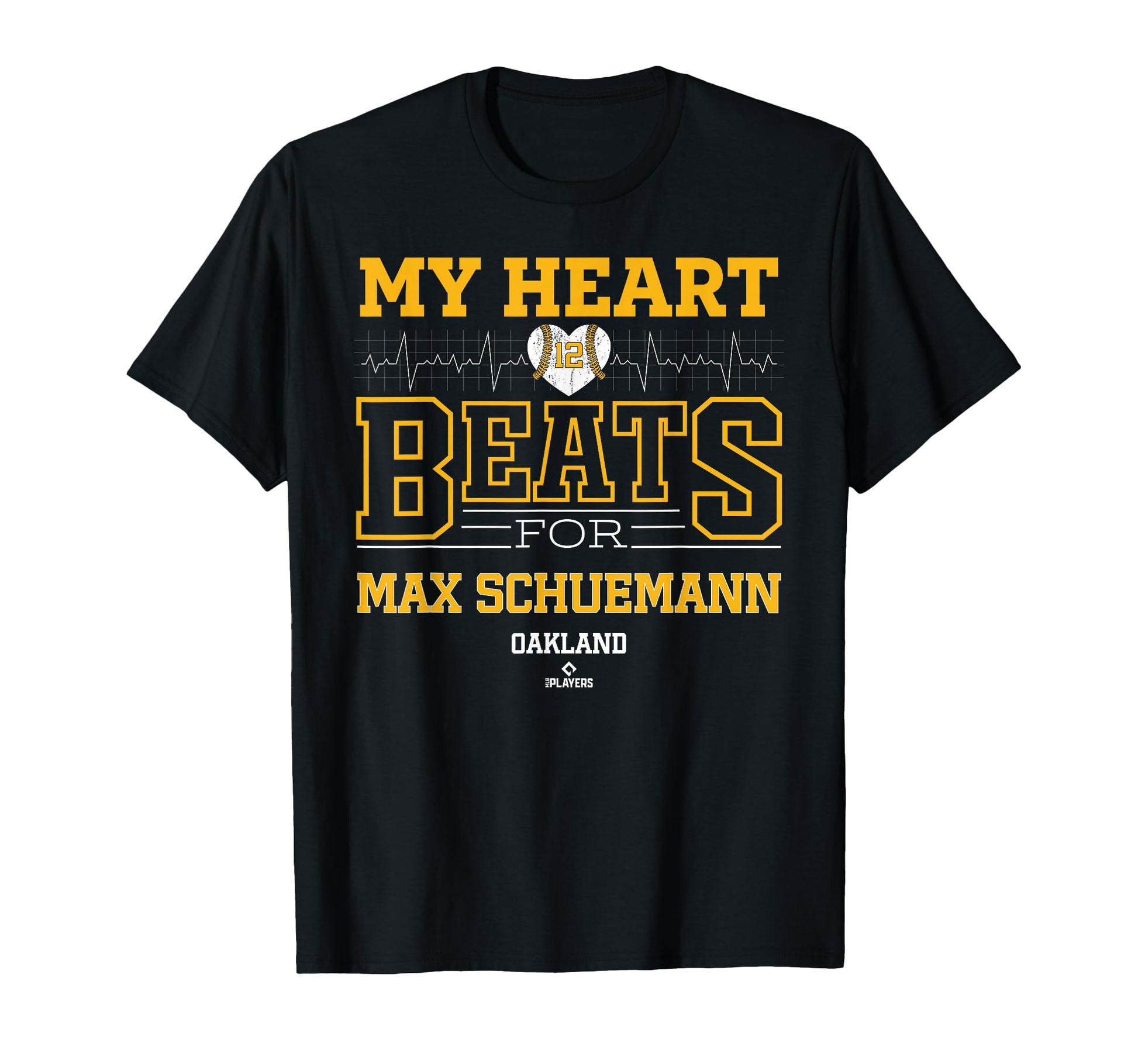My Heart Beats Max Schuemann Oakland T-Shirt - Aesthetic Graphic Unisex - T-Shirt, Sweatshirt, Hoodie