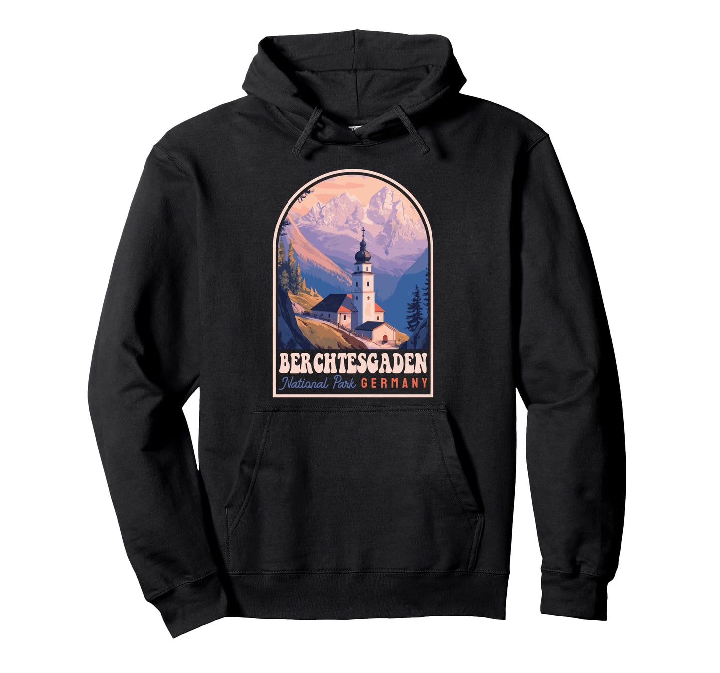 Berchtesgaden National Park Germany Hoodie - Novelty Apparel Men Women - T-Shirt, Sweatshirt, Hoodie