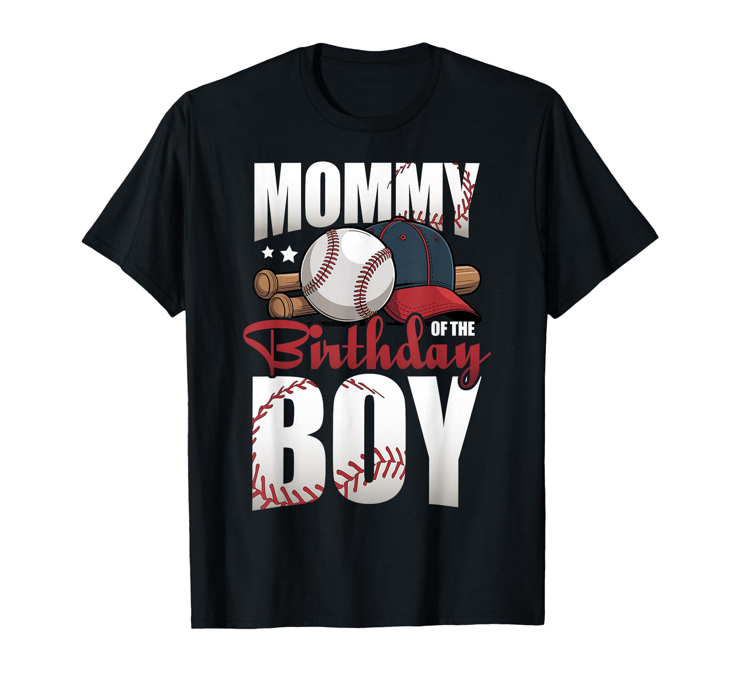Mommy Birthday Matching Baseball T-Shirt - Casual Everyday Wear for Adults - T-Shirt, Sweatshirt, Hoodie