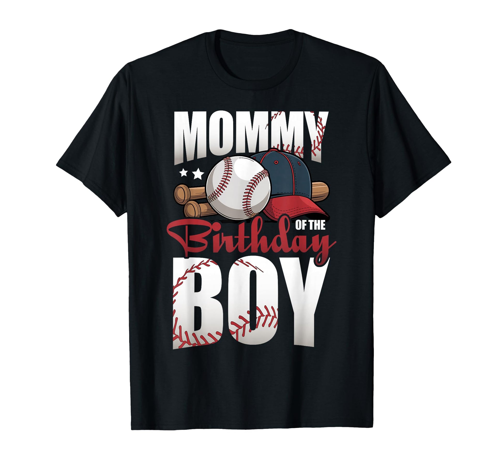 Mommy Birthday Matching Baseball T-Shirt - Casual Everyday Wear for Adults - T-Shirt, Sweatshirt, Hoodie